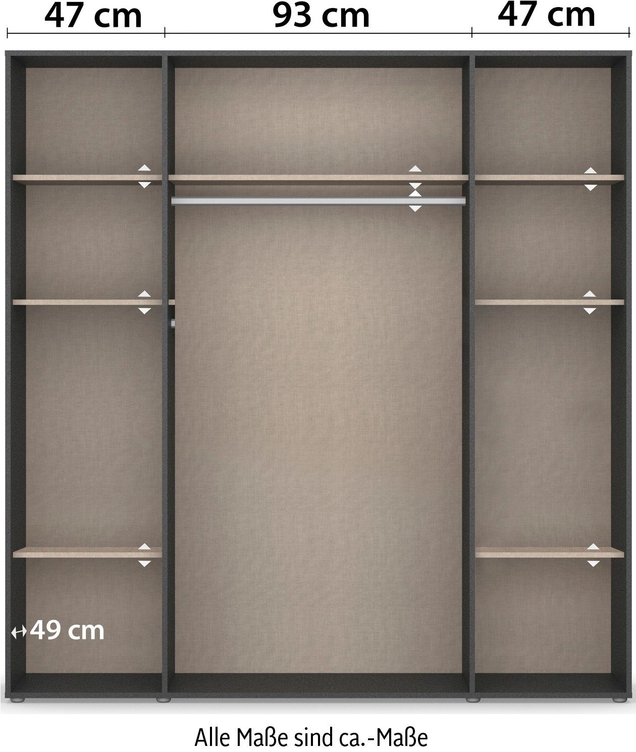 rauch Kledingkast VOYAGER Otto´s Choice Garderobe Kledingkast TOPSELLER Slaapkamer