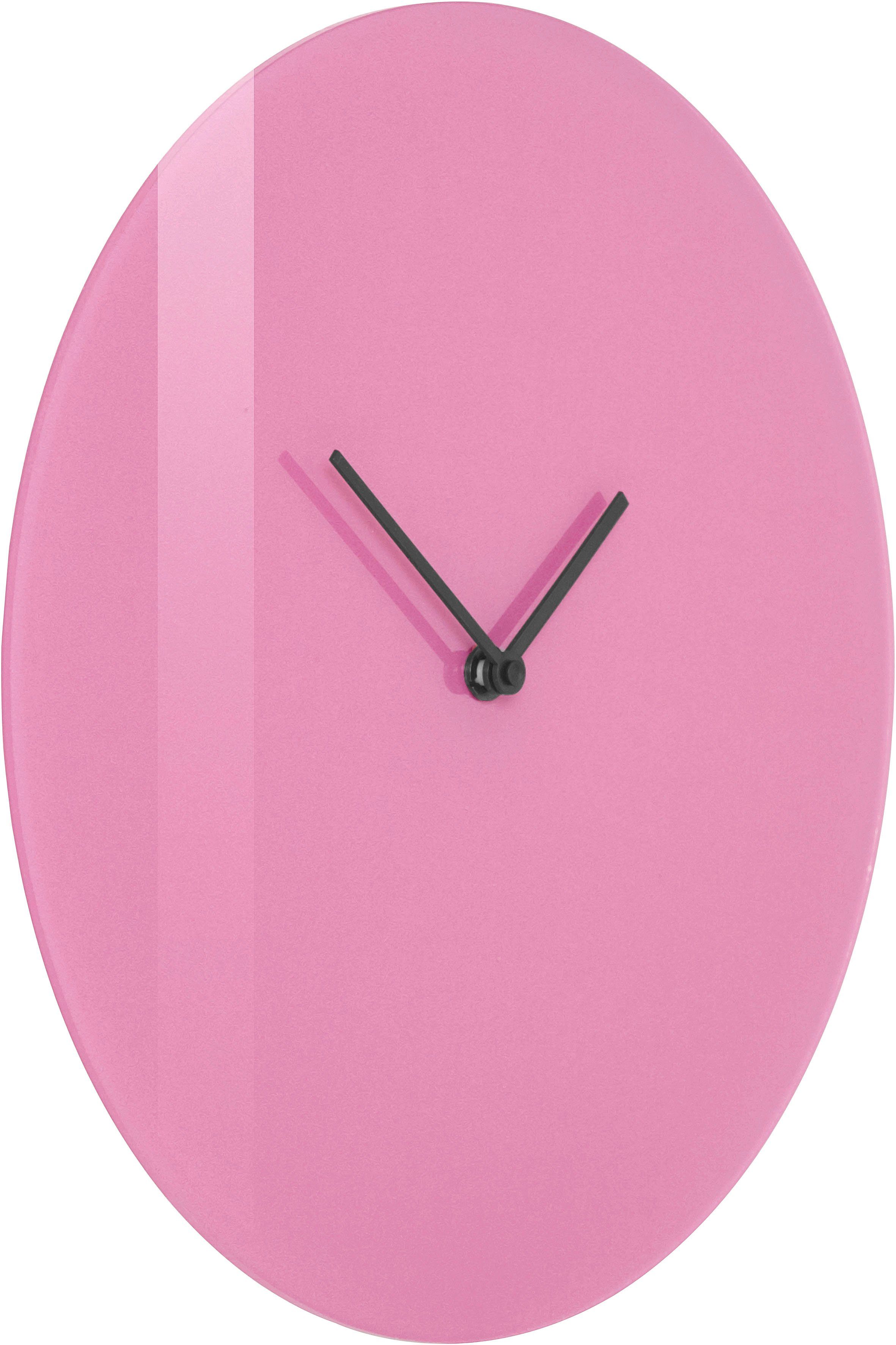 LeGer Home by Lena Gercke Wandklok Sanja Acrylglas, rond, geruisloos, minimalistisch (1-delig)