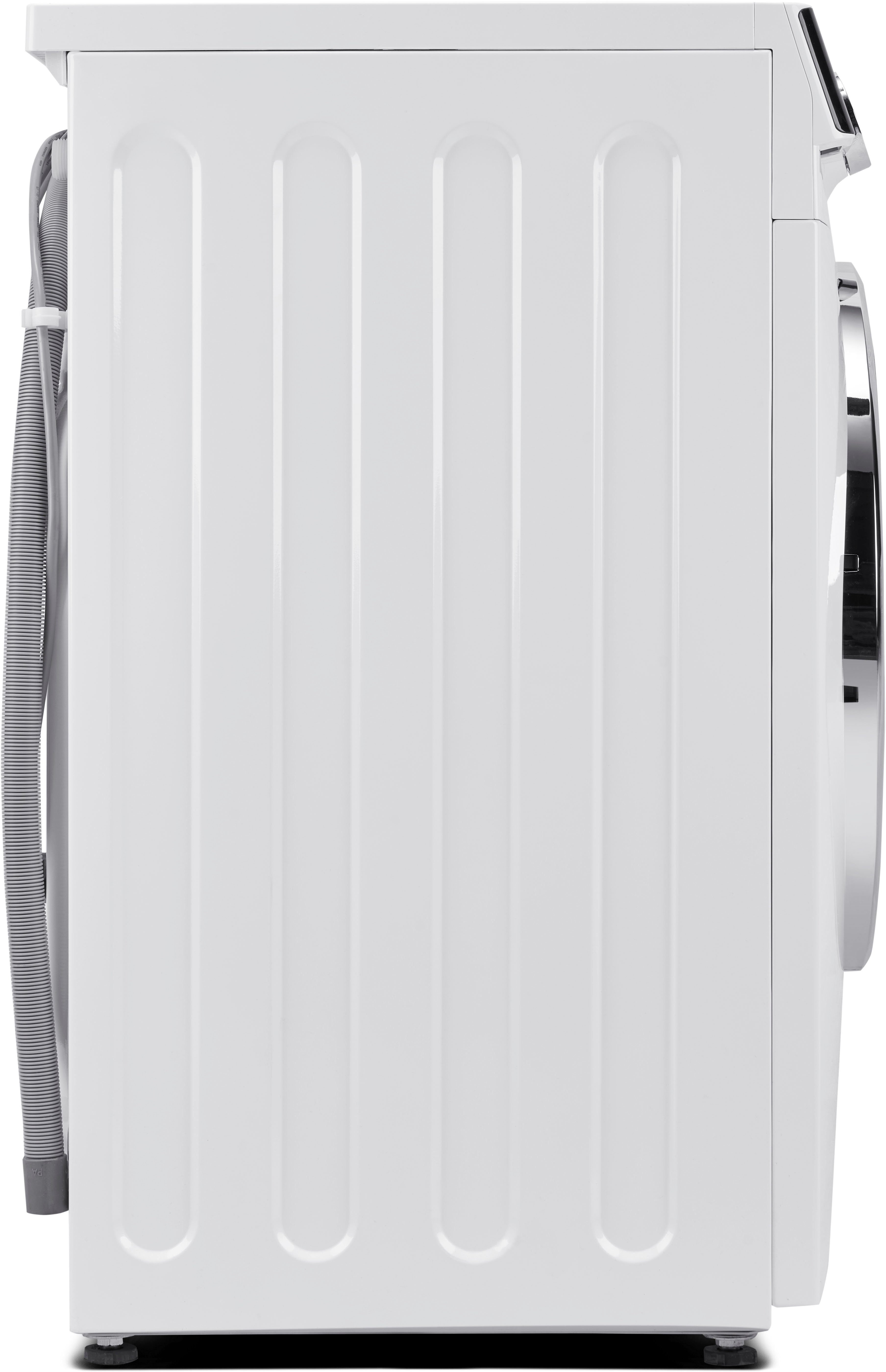 Hanseatic Wasmachine HWMK714A, Automatische dosering, nachtwasprogramma, overloopbeveiliging, stoomoptie