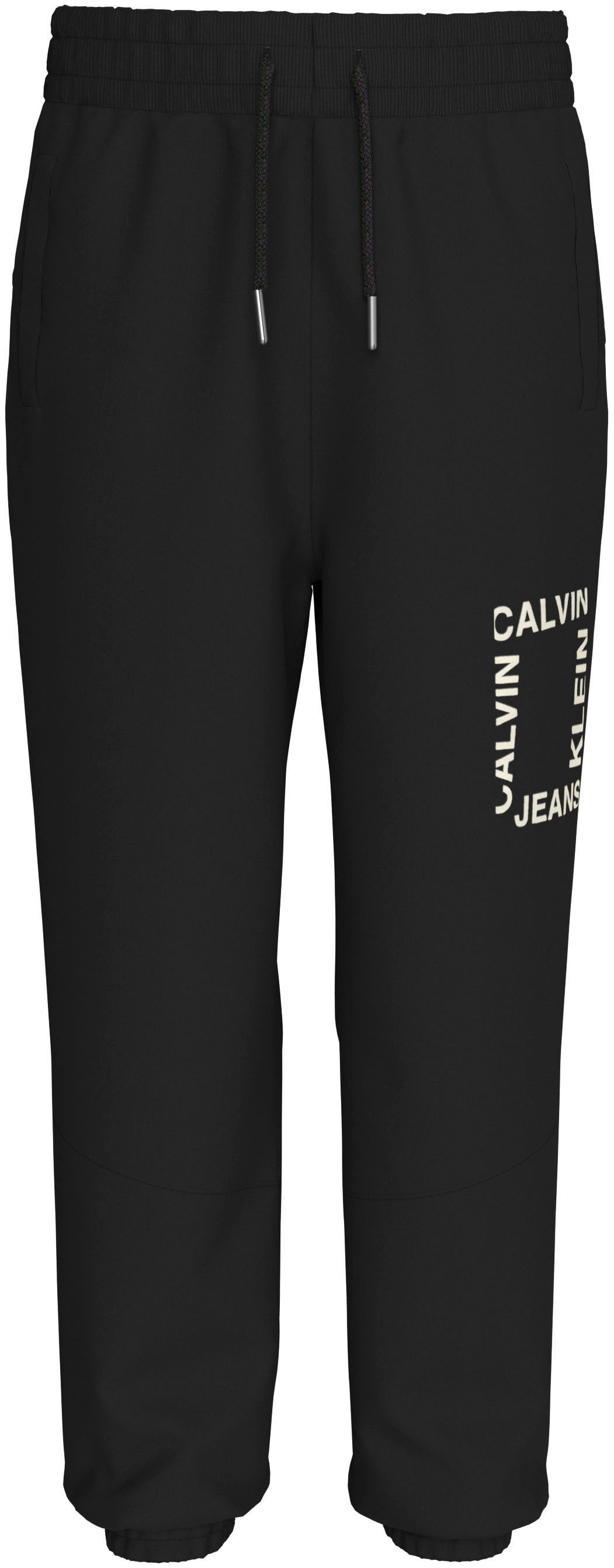 Calvin Klein Sweatbroek MINI HERO FLOCK LOGO PANTS