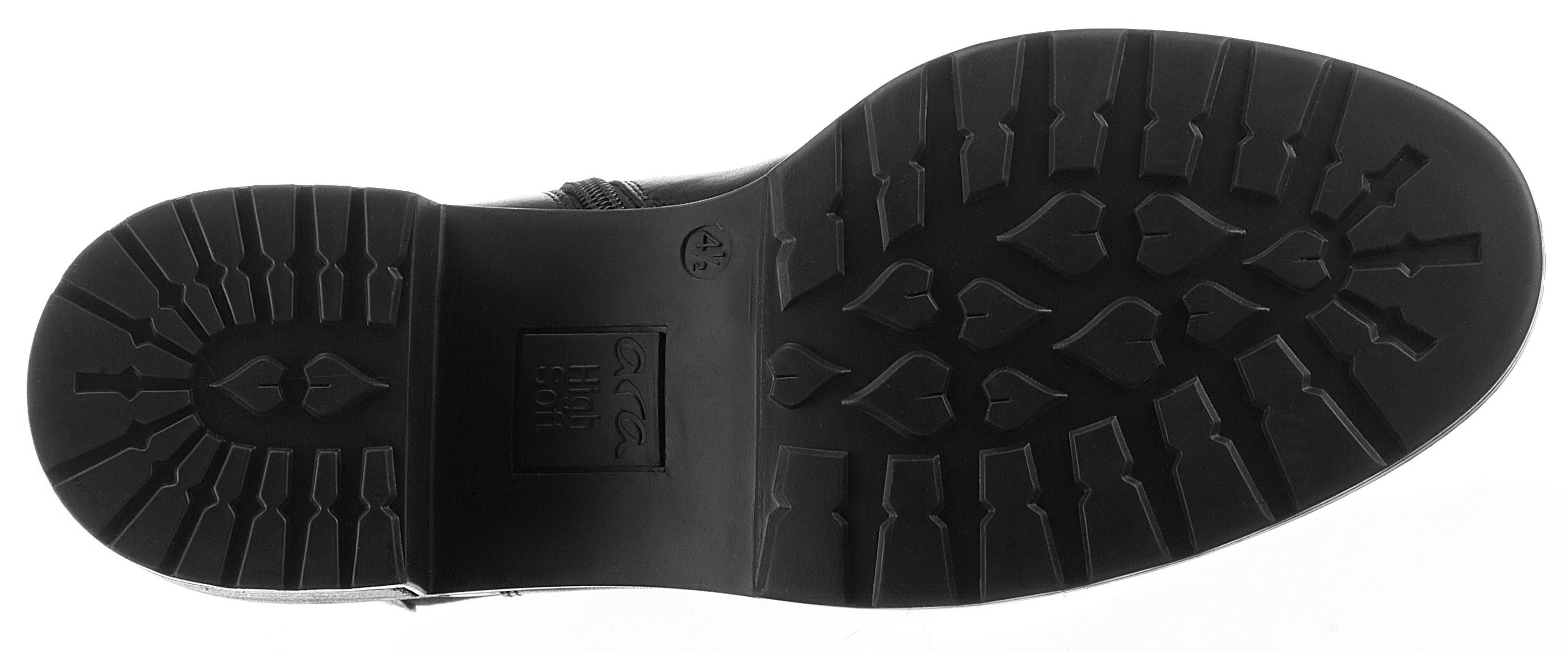 Ara Chelsea-boots Parker enkellaars, blokhak, in comfortabele schoenwijdte g (= breed)