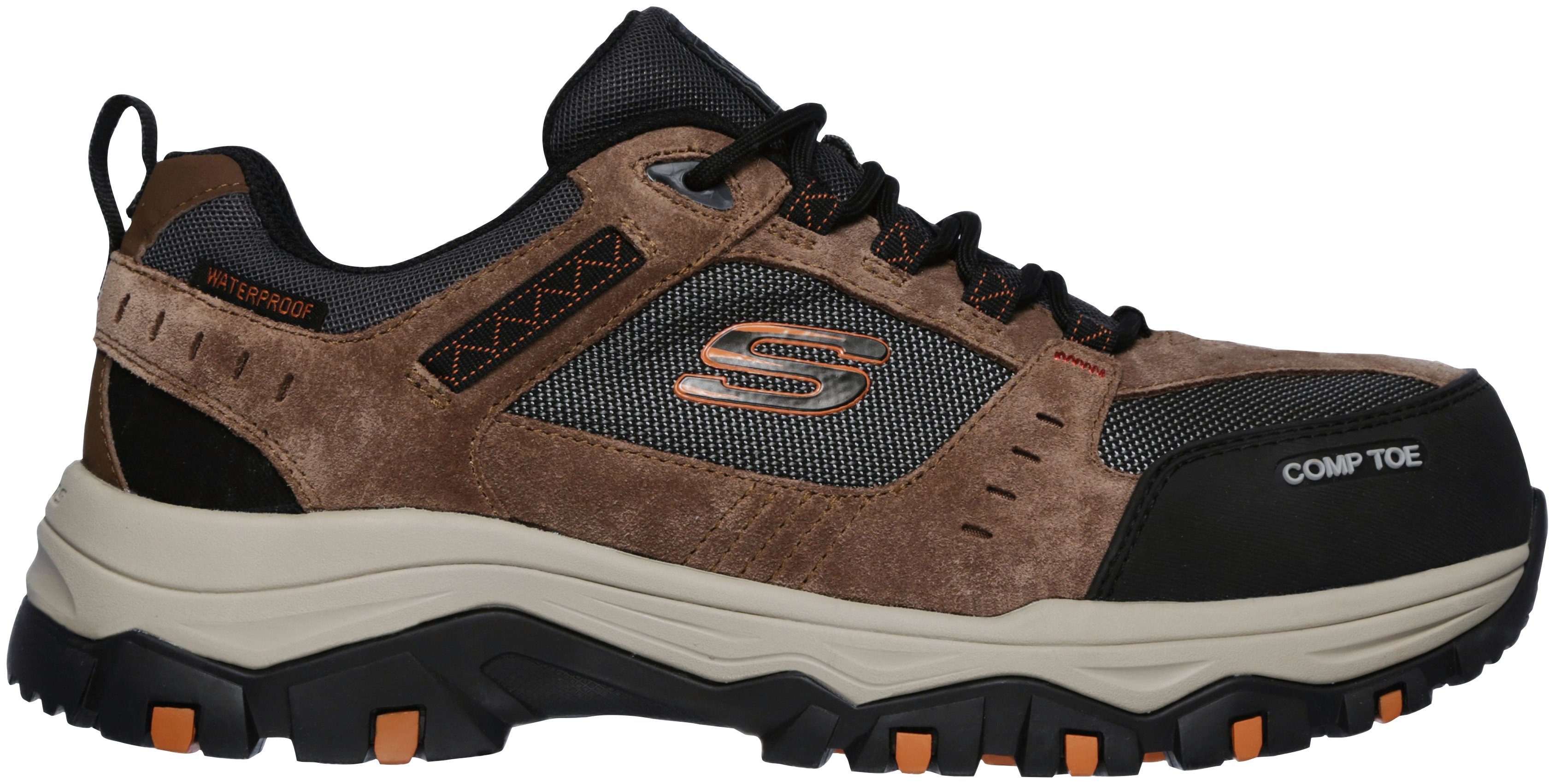 Skechers Veiligheidsschoenen GREETAH SB WR SRA, waterdicht en met Memory Foam binnenzool