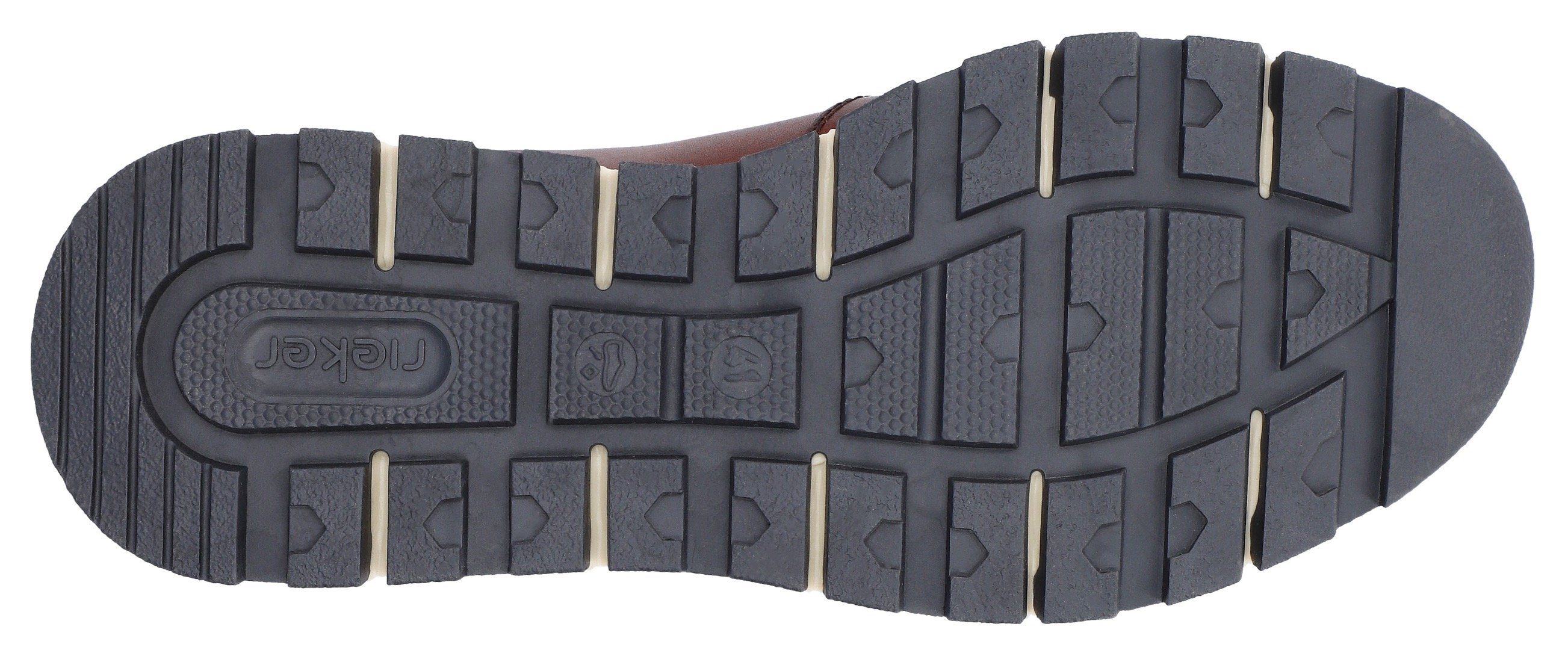 Rieker Sneakers met memocup binnenzool, vrijetijdsschoen, lage schoen, veterschoen
