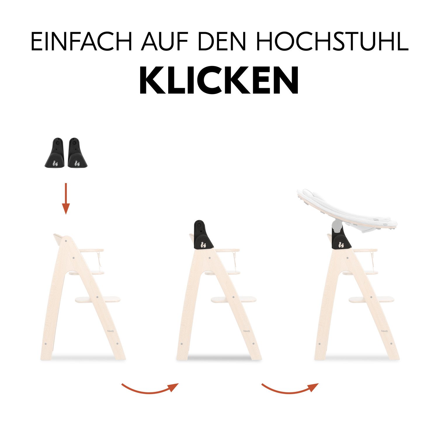 Hauck Adapter voor kinderstoeltje Arketa