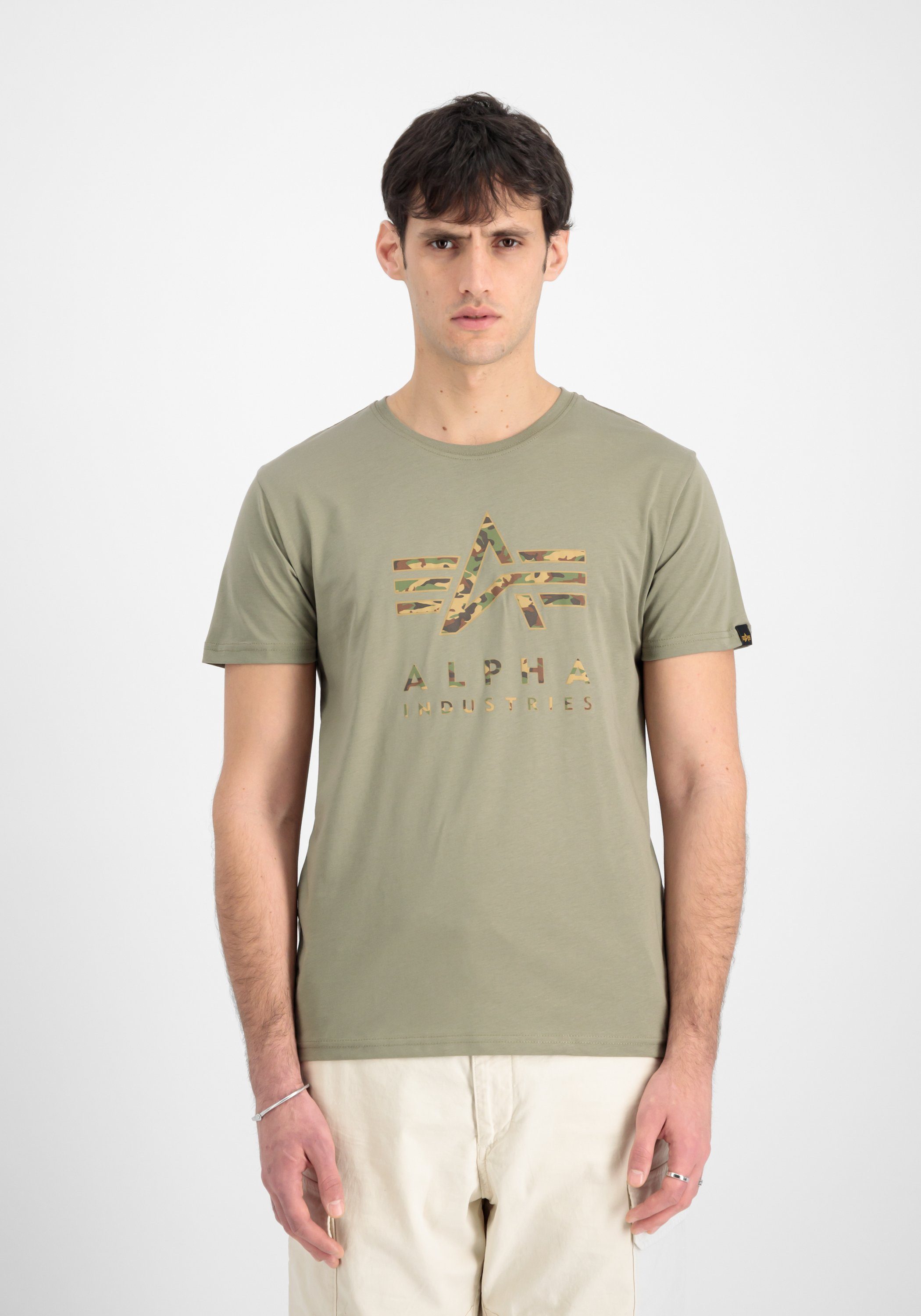 Alpha Industries T-shirt Alpha Industries Men - T-Shirts Camo Puff Print T