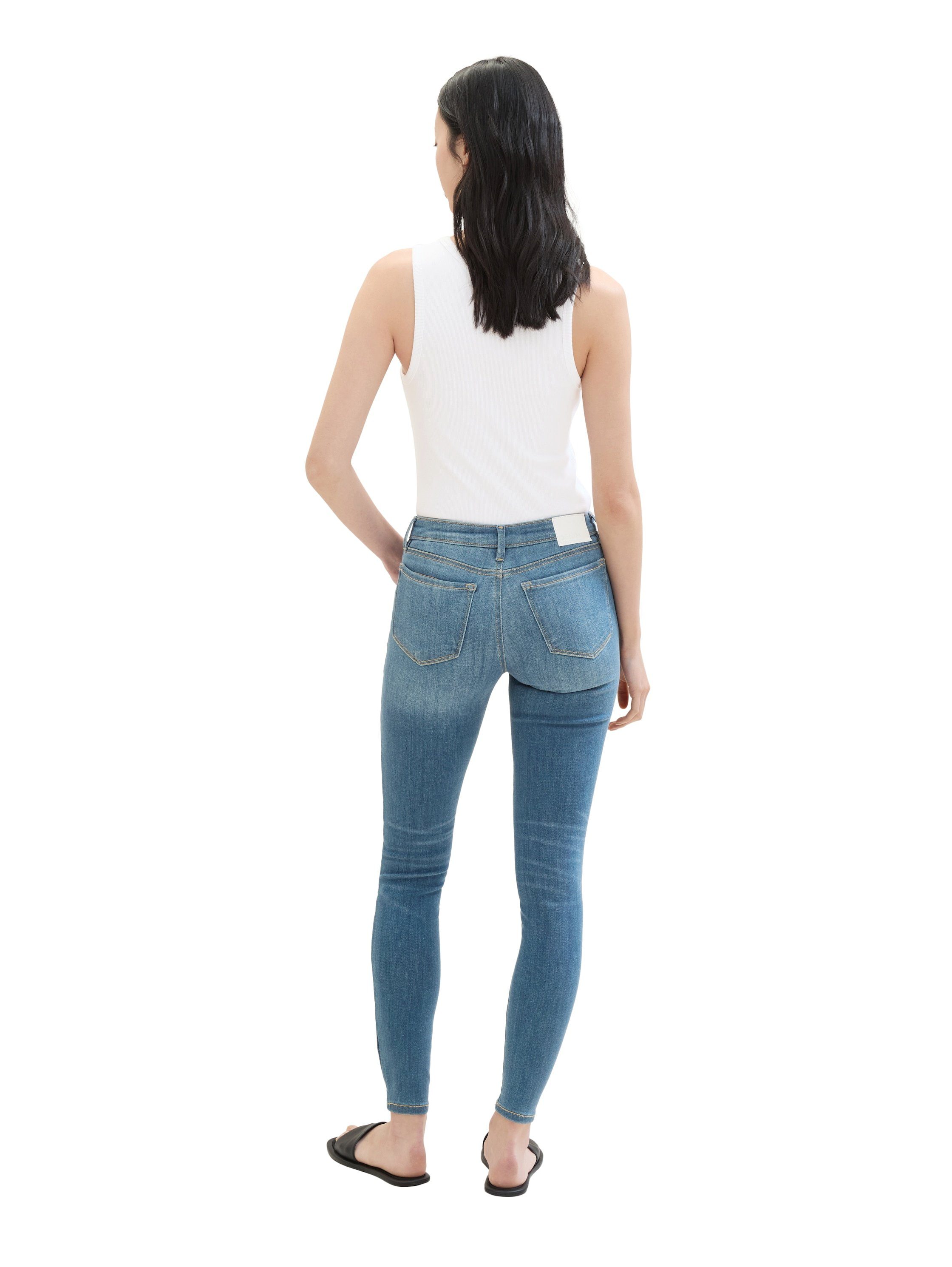 Tom Tailor Denim Slim fit jeans Nela Skinny in 5-pocketsstijl