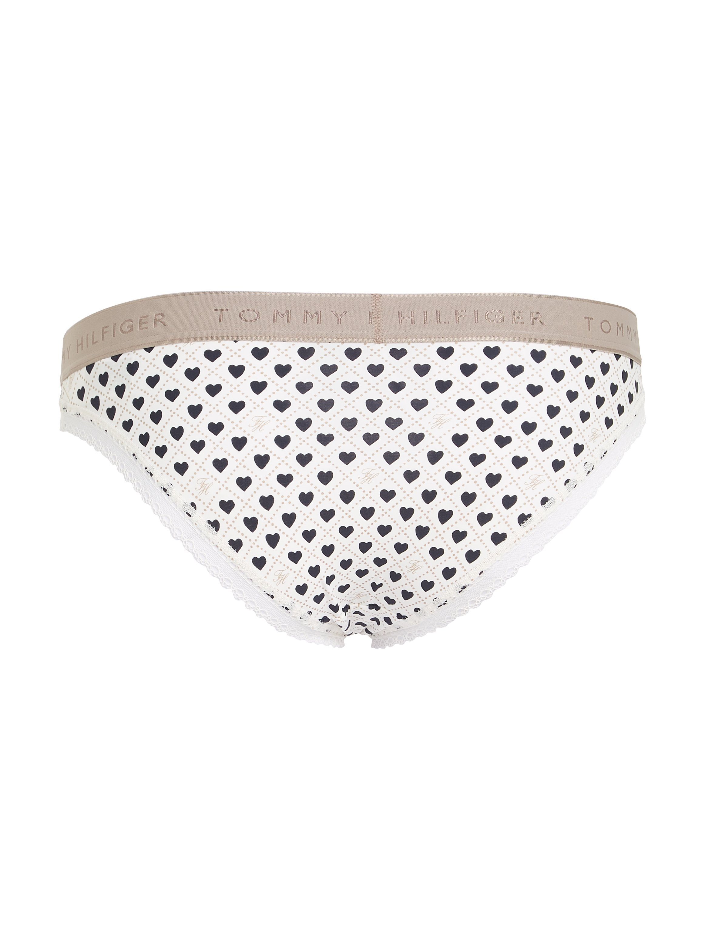 Tommy Hilfiger Underwear Bikinibroekje BIKINI PRINT met modieuze tailleband met logo