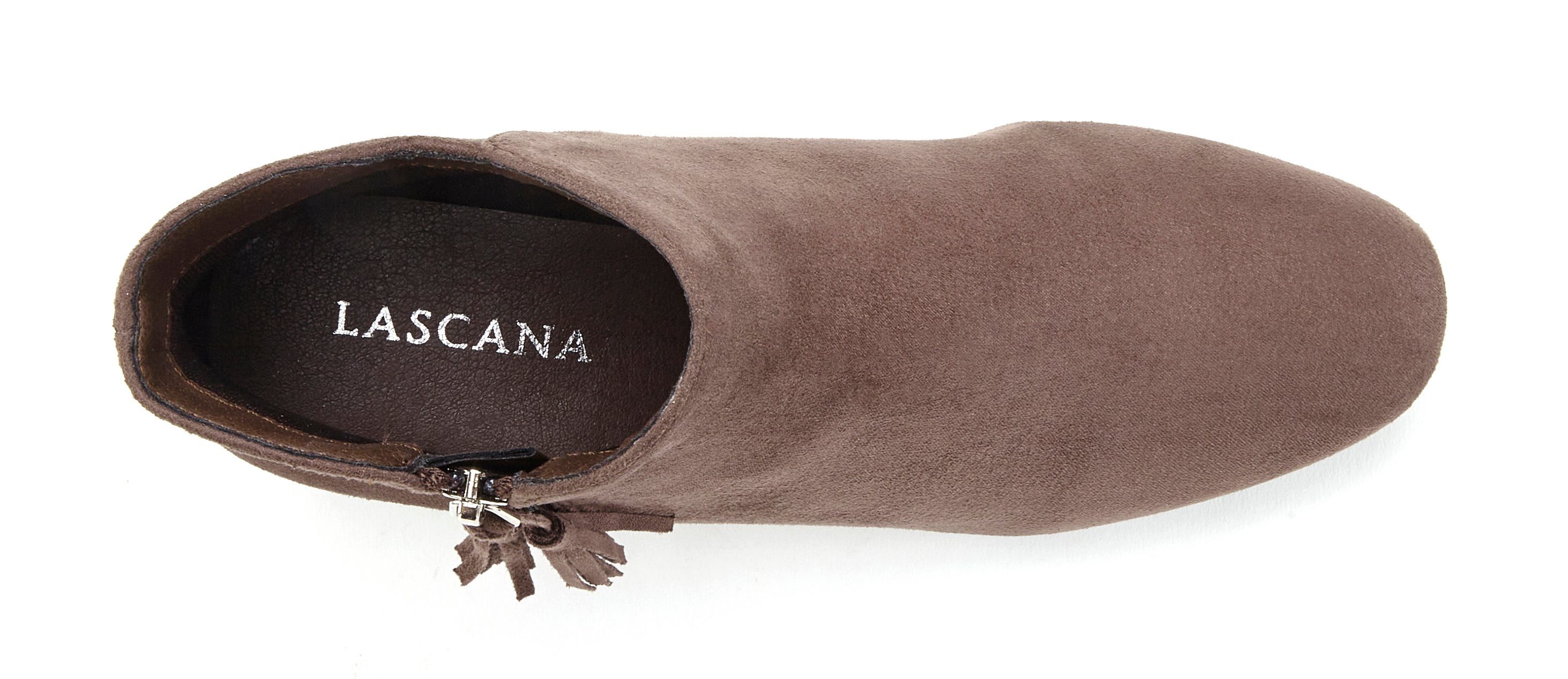 Lascana Laarsjes Laarzen, laarzen met comfortabele blokhak VEGAN