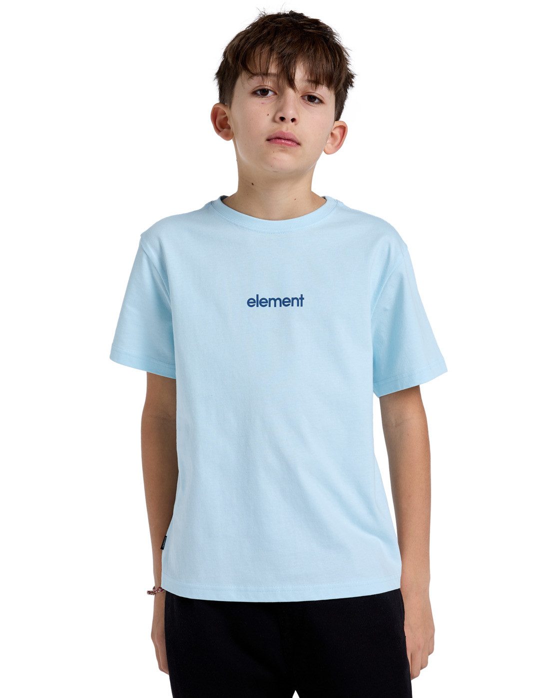 Element Shirttop Simple Logo heren shirts maat 8(125-130cm) blauw