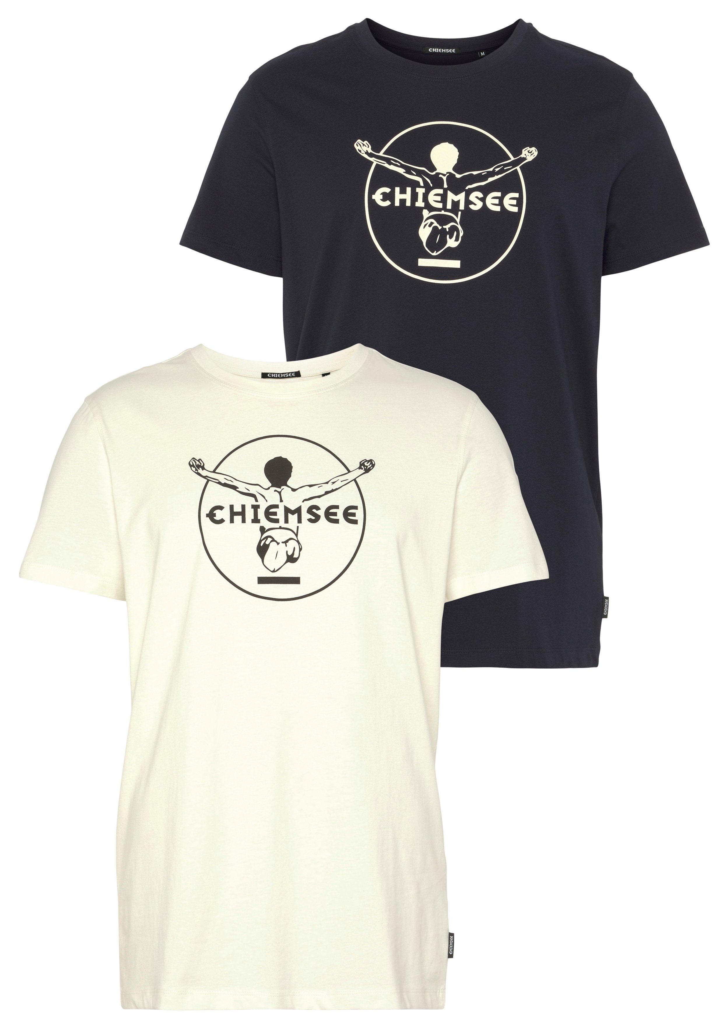 Chiemsee T-shirt In set van 2 (2-delig)