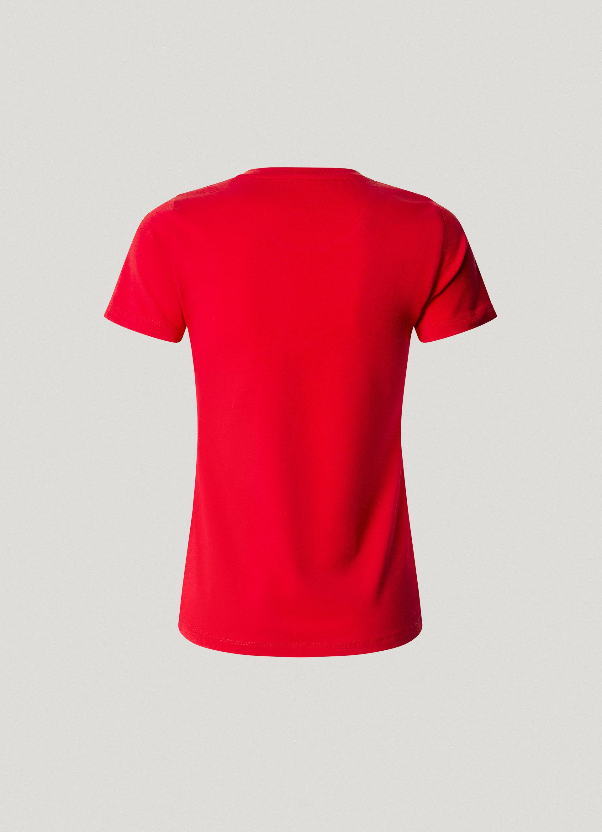 Pepe Jeans T-shirt NEW VIRGINIA met logoprint