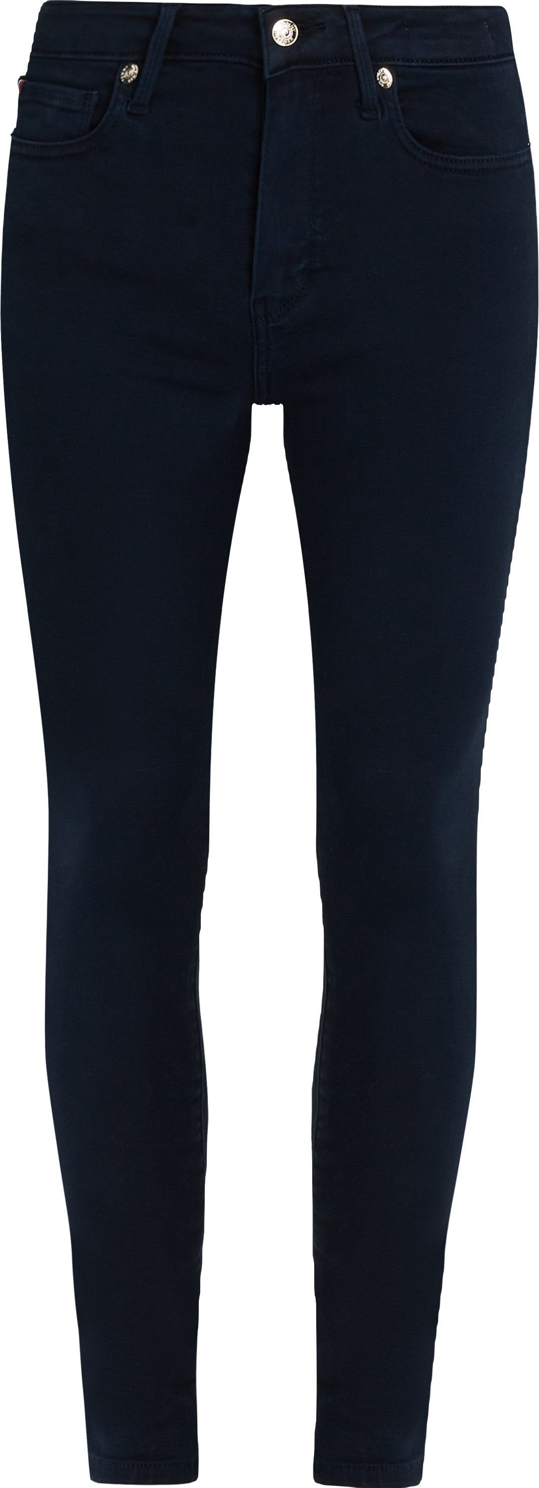 Tommy Hilfiger Skinny fit jeans COMO Skinny RW ACE met logo-badge en enkellange snit