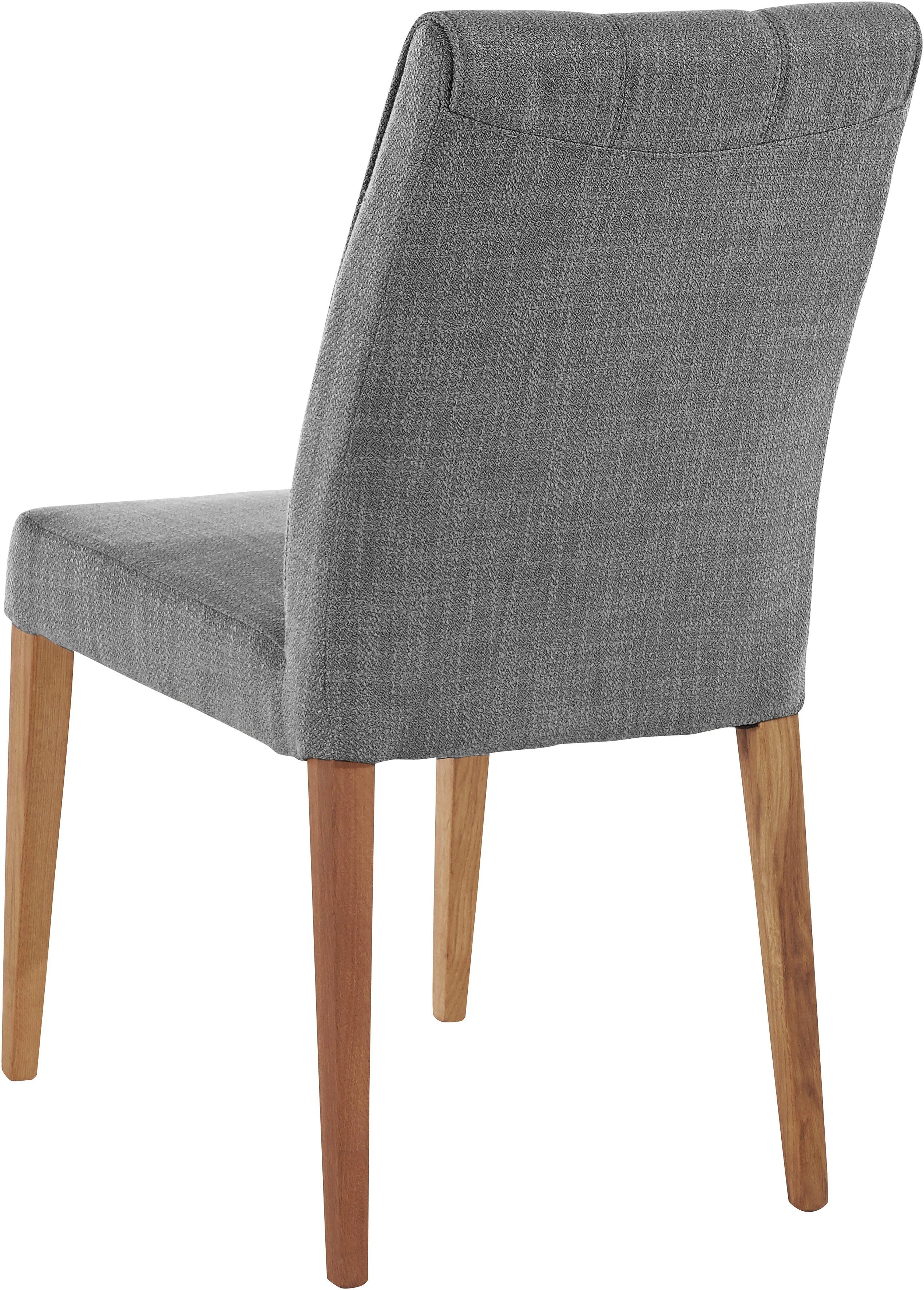 INOSIGN Eetkamerstoel Rugleuning met stiksels (2 stuks)