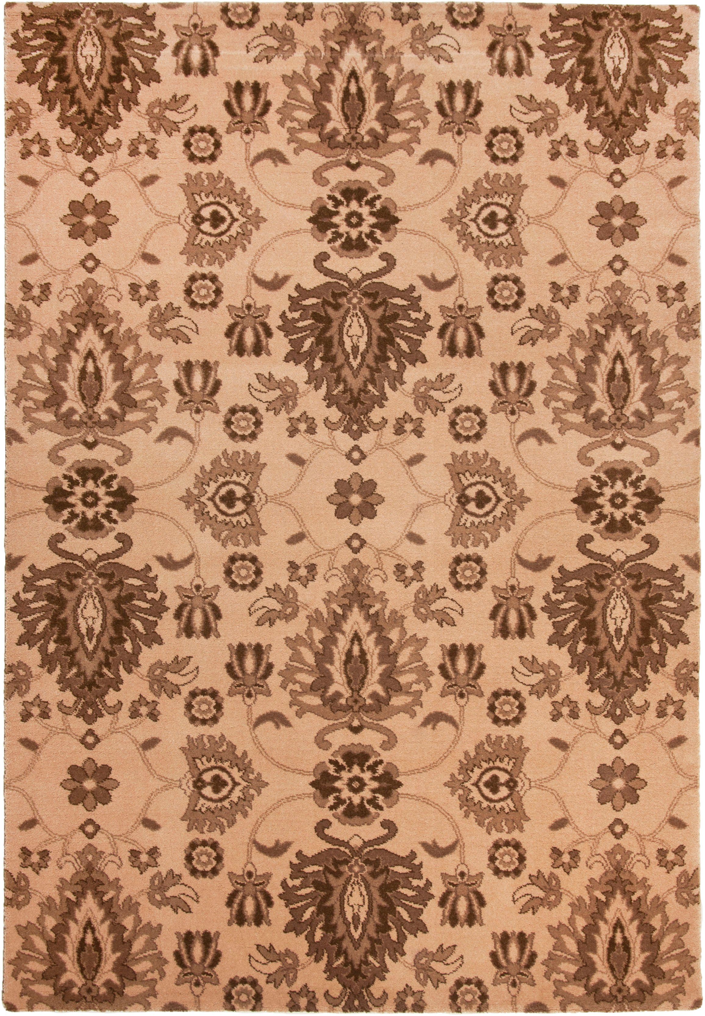 THEKO Vloerkleed Timeless 1 Kortpolig, bloemdesign, 80% scheerwol, woonkamer