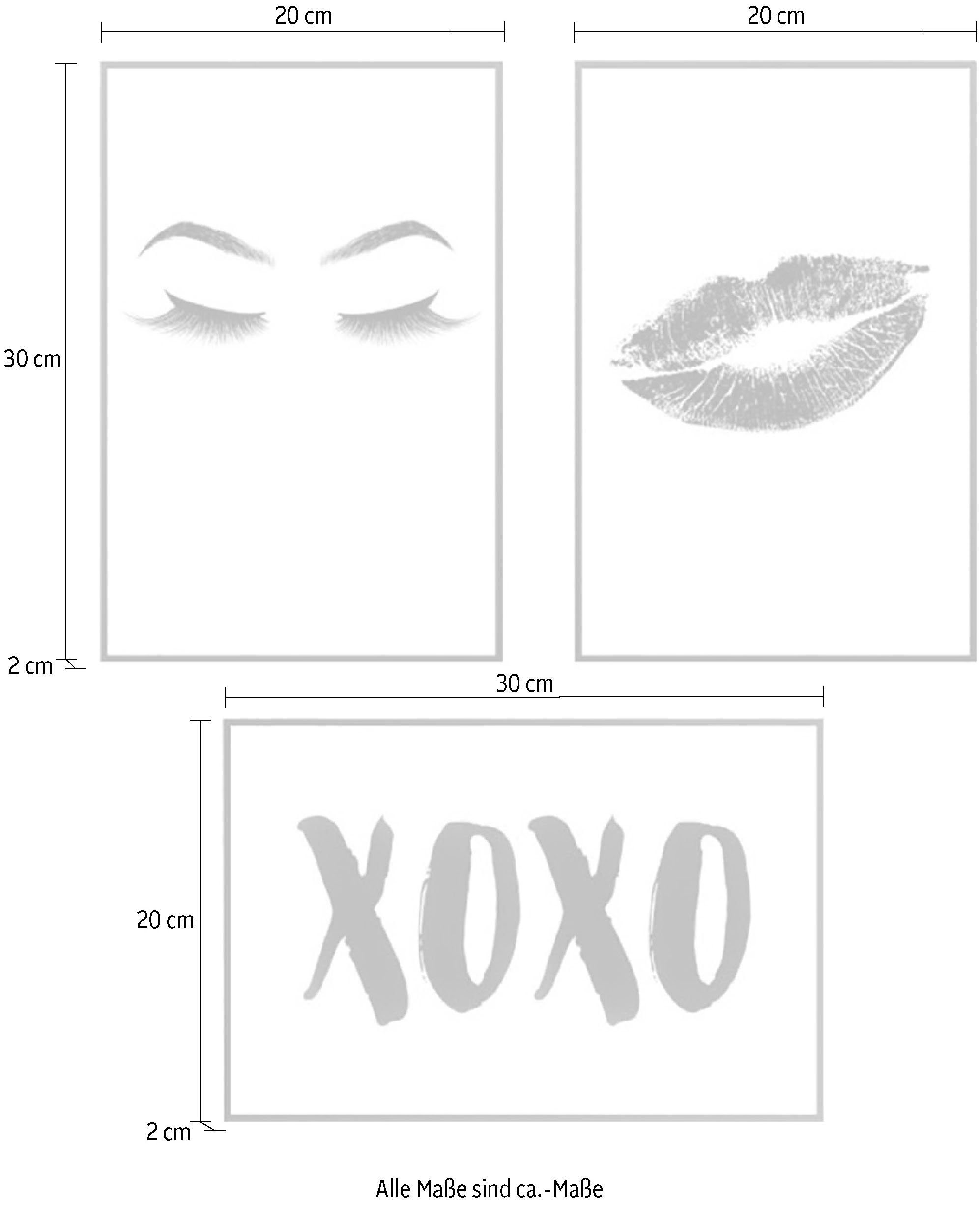 Reinders! Artprint Elegant zwart/wit - set artprints (set)