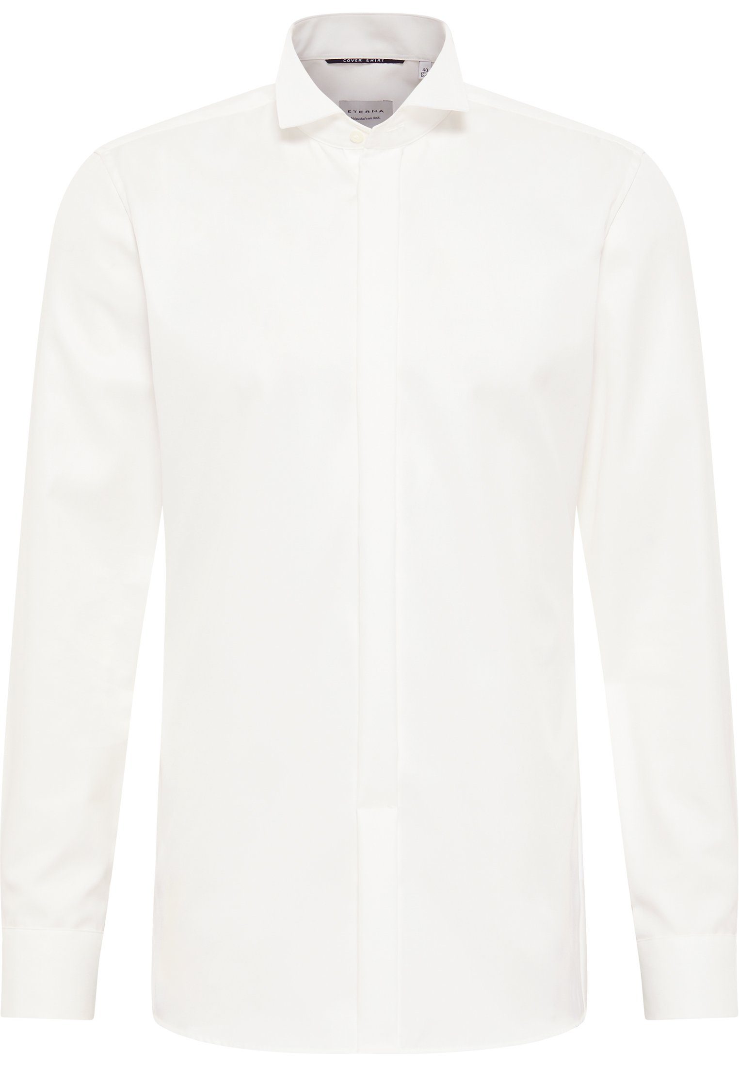 Eterna Overhemd met lange mouwen Slim fit NON IRON (strijkvrij)
