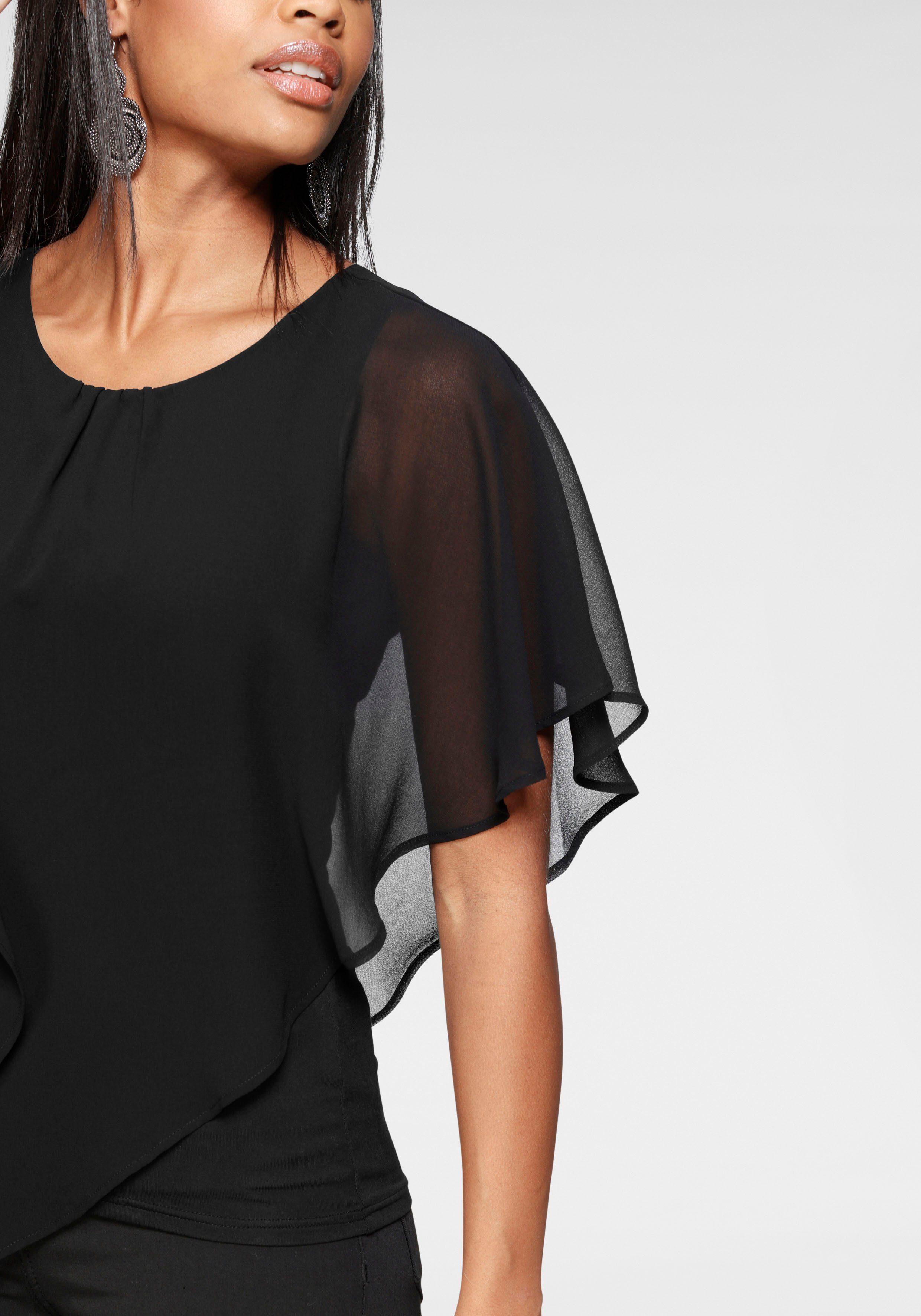 Laura Scott Chiffon blouse