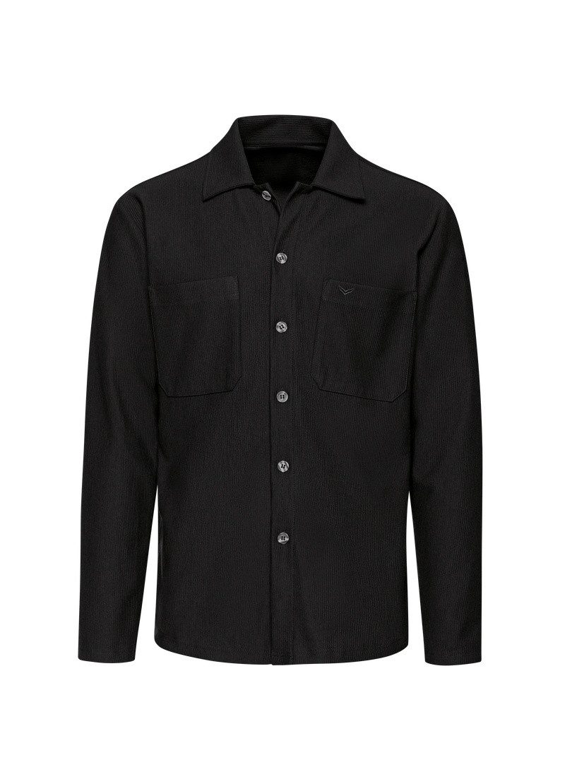 Trigema Shirt TRIGEMA overhemdjack/Overshirt (1-delig)