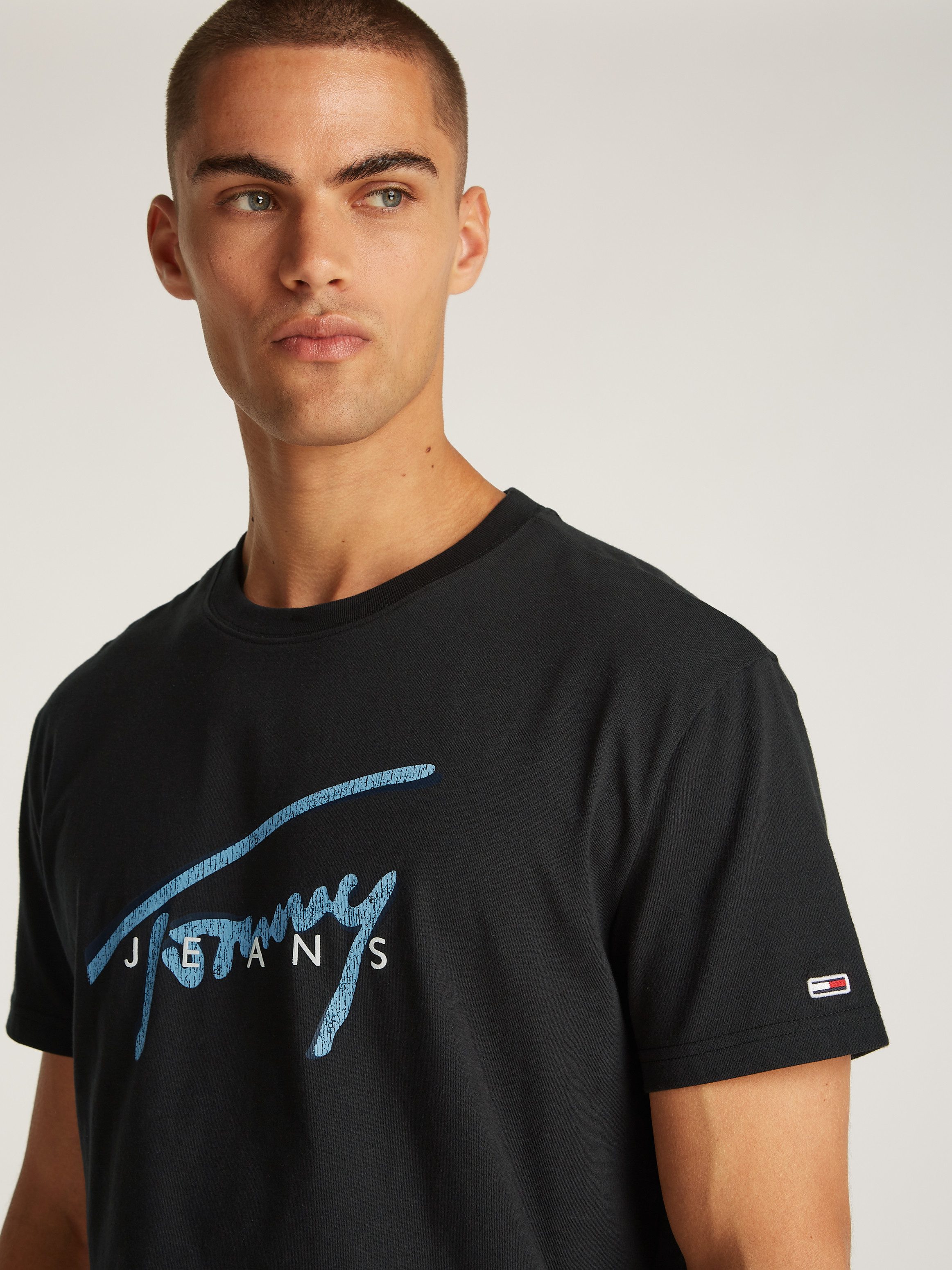 TOMMY JEANS T-shirt TJM REG RWB SIGNATURE TEE