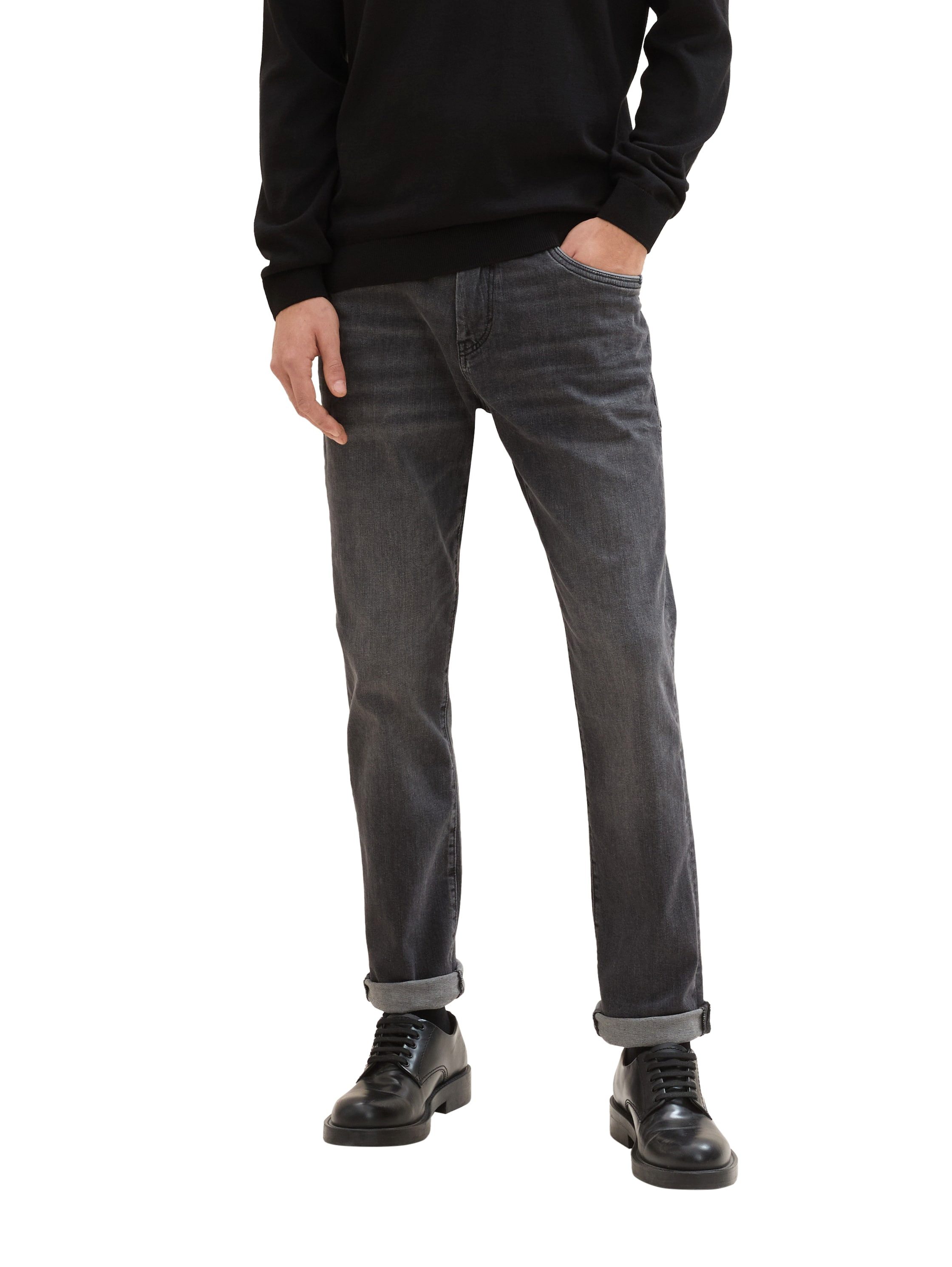 Tom Tailor Slim fit jeans JOSH Slim in casual stijl en verschillende wassingen heren slim fit jeans maat 40