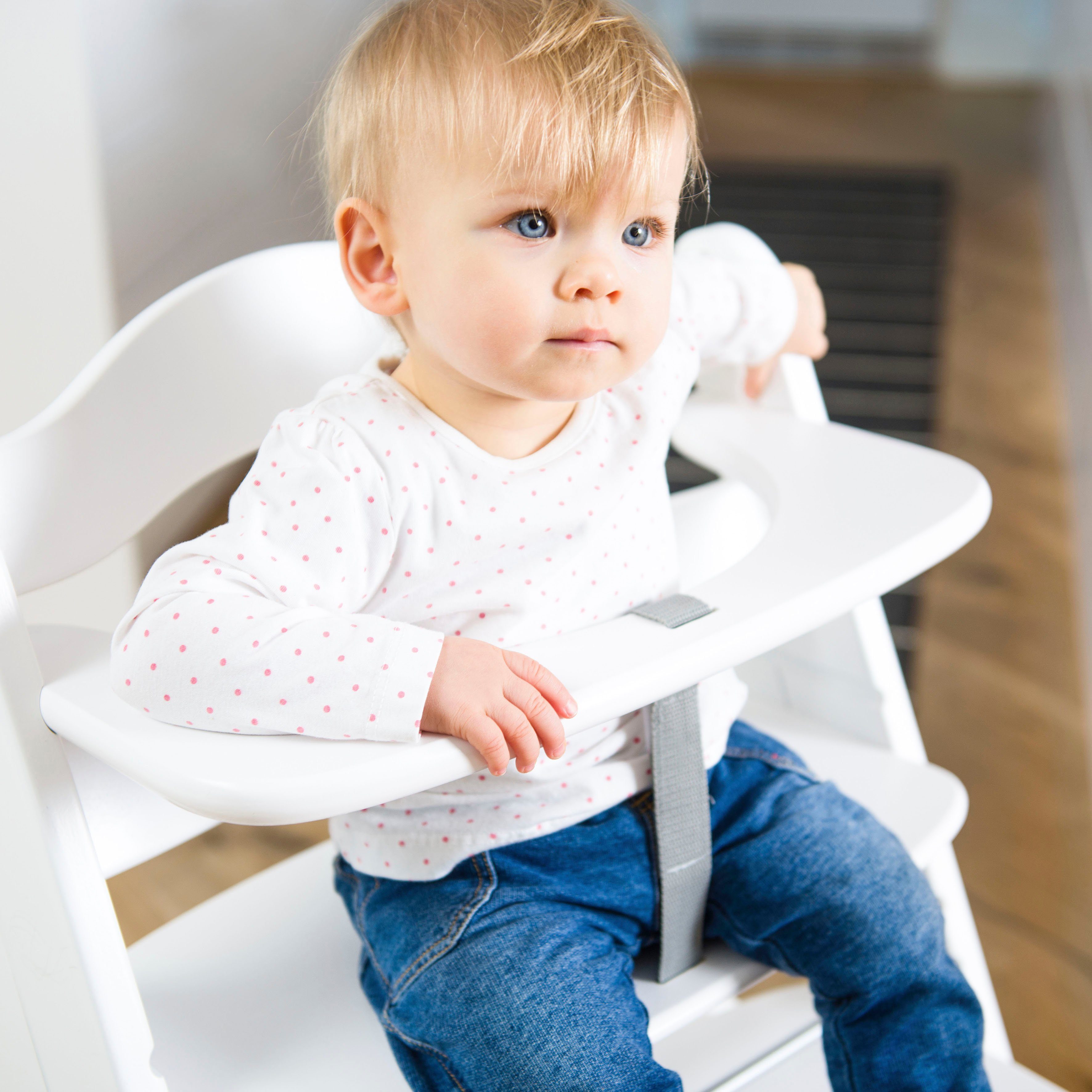 Hauck Kinderstoel Alpha+, Wit