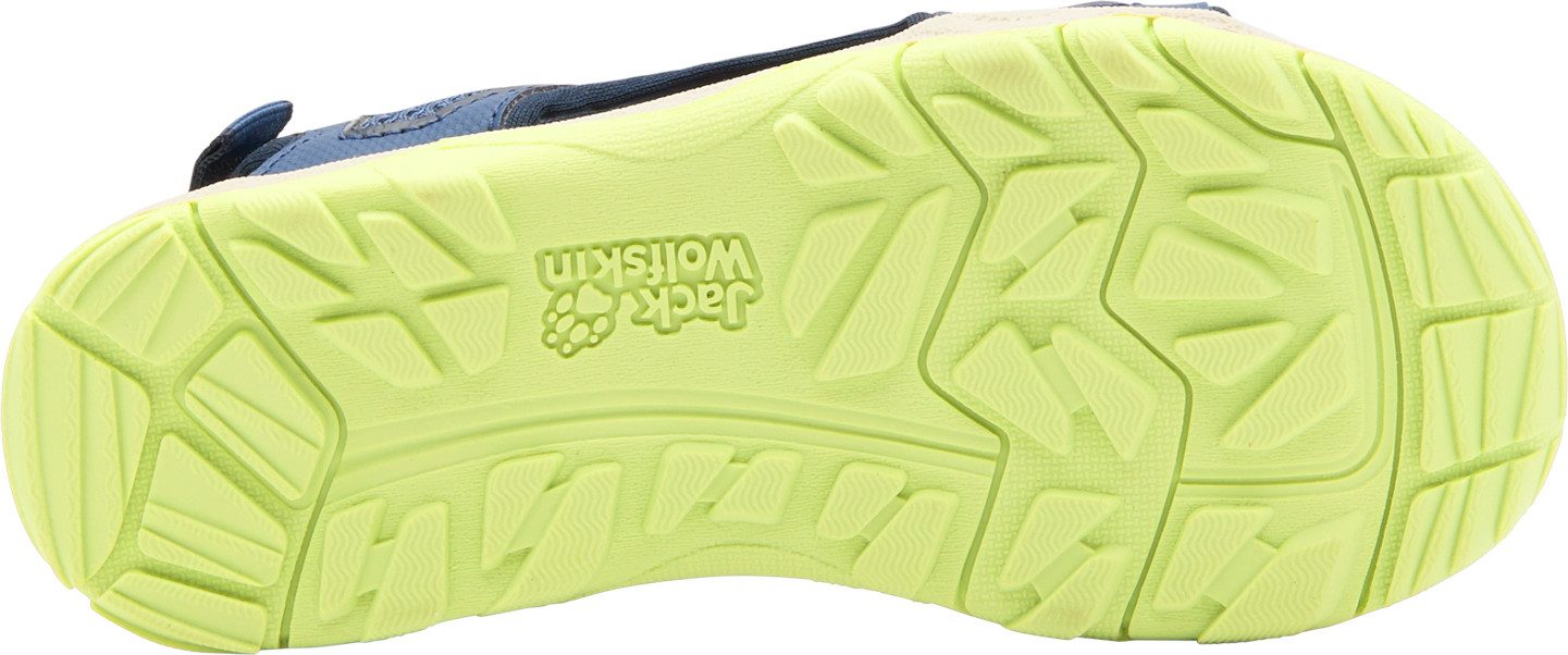 Jack Wolfskin Outdoorsandalen TARACO BEACH SANDAL K met klittenbandsluiting