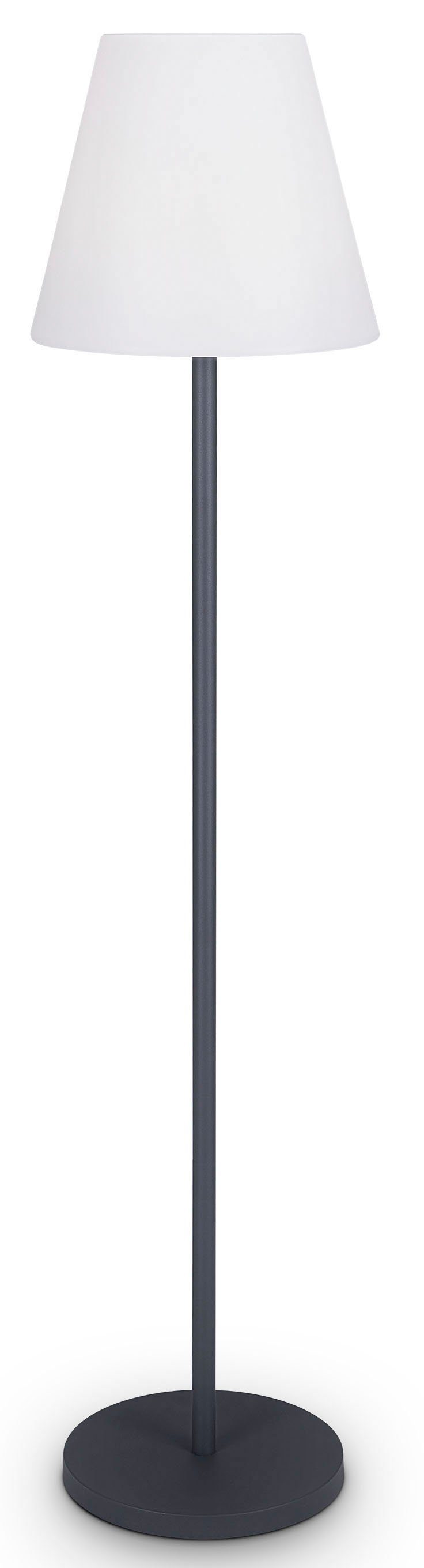 Paco Home Staande lamp JEN In en outdoor LED oplaadbaar IP44 accu tuin terras waterdicht