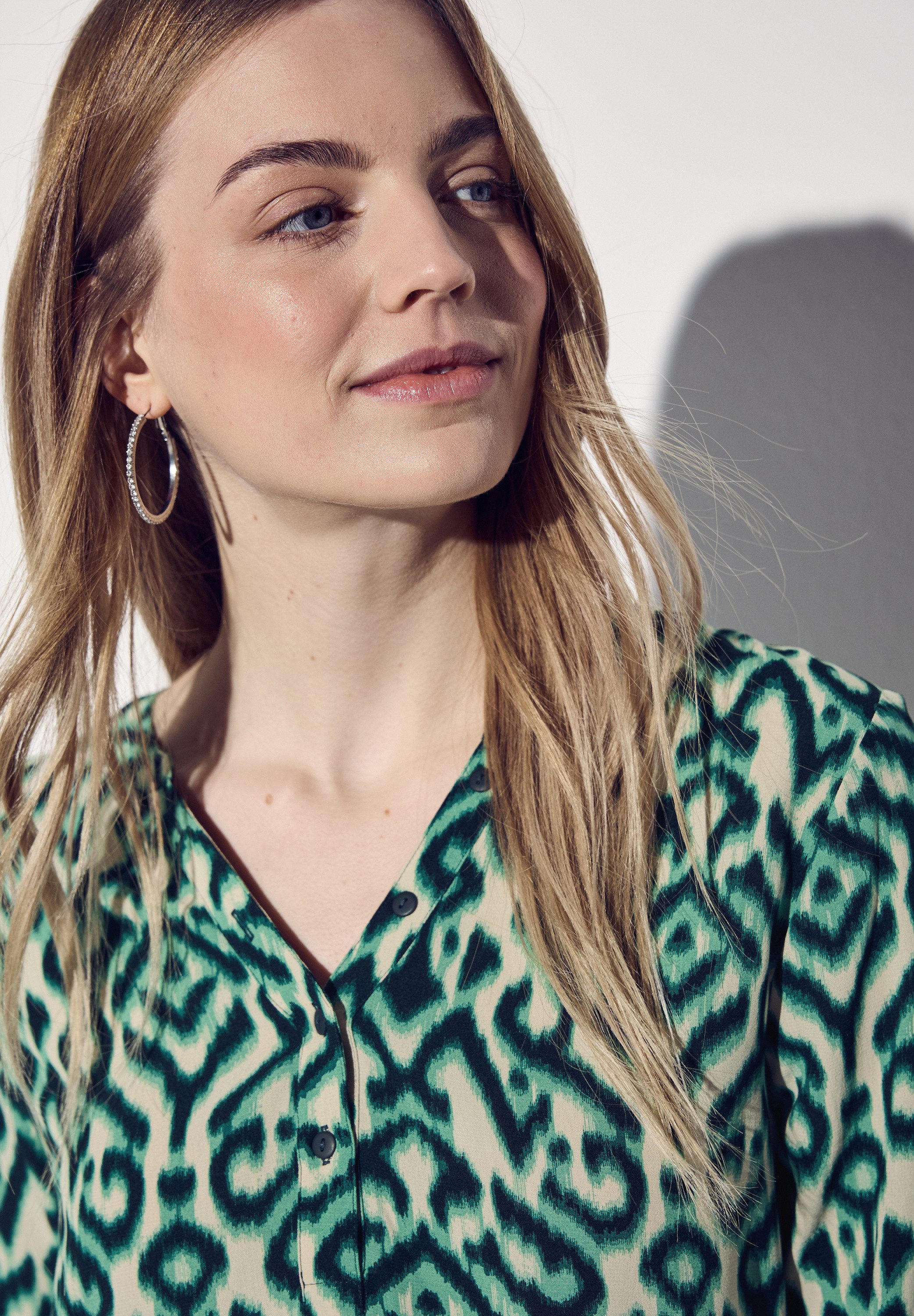 STREET ONE Shirt met 3/4 mouwen met grafisch patroon