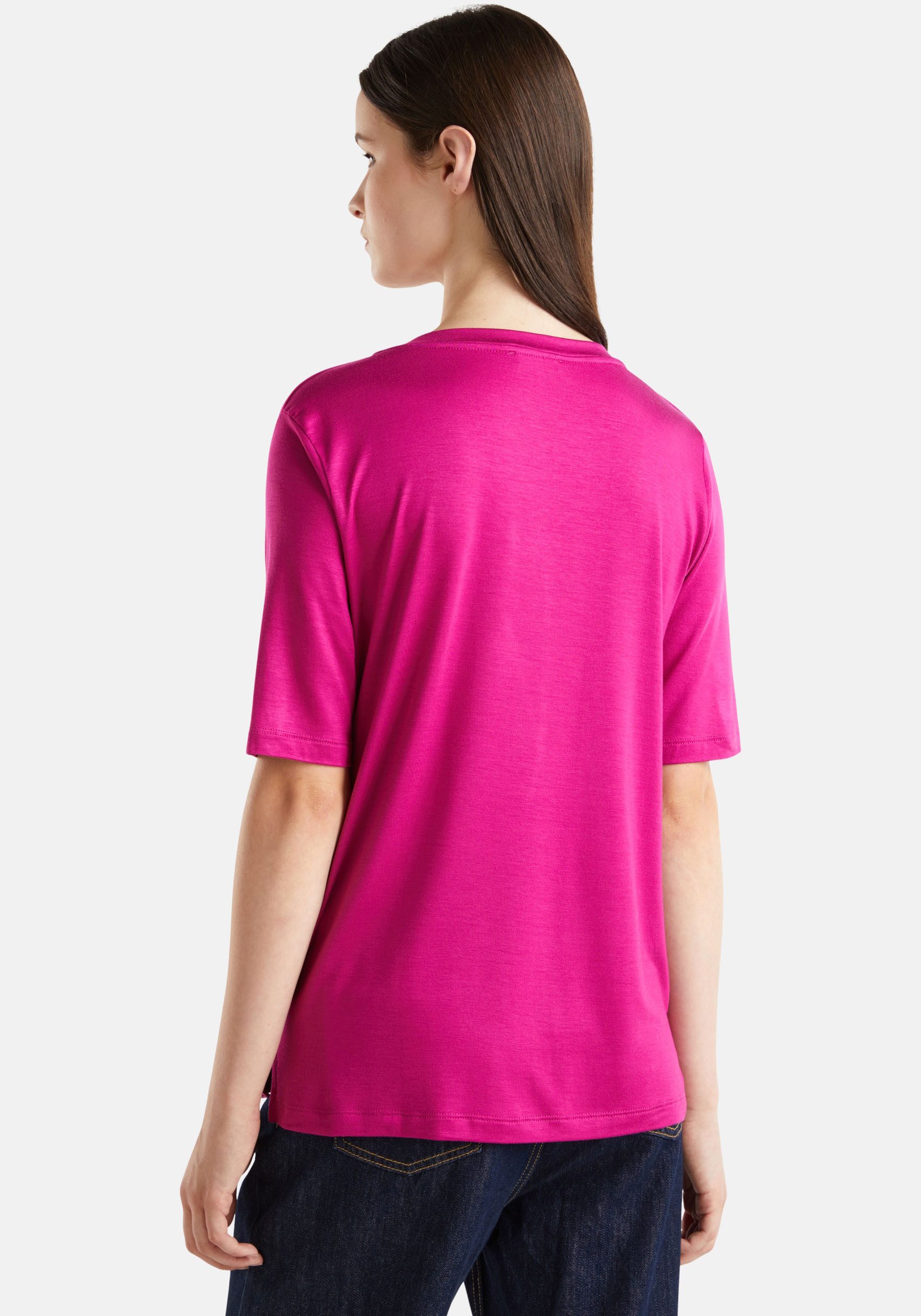 United Colors of Benetton T-shirt met v-hals