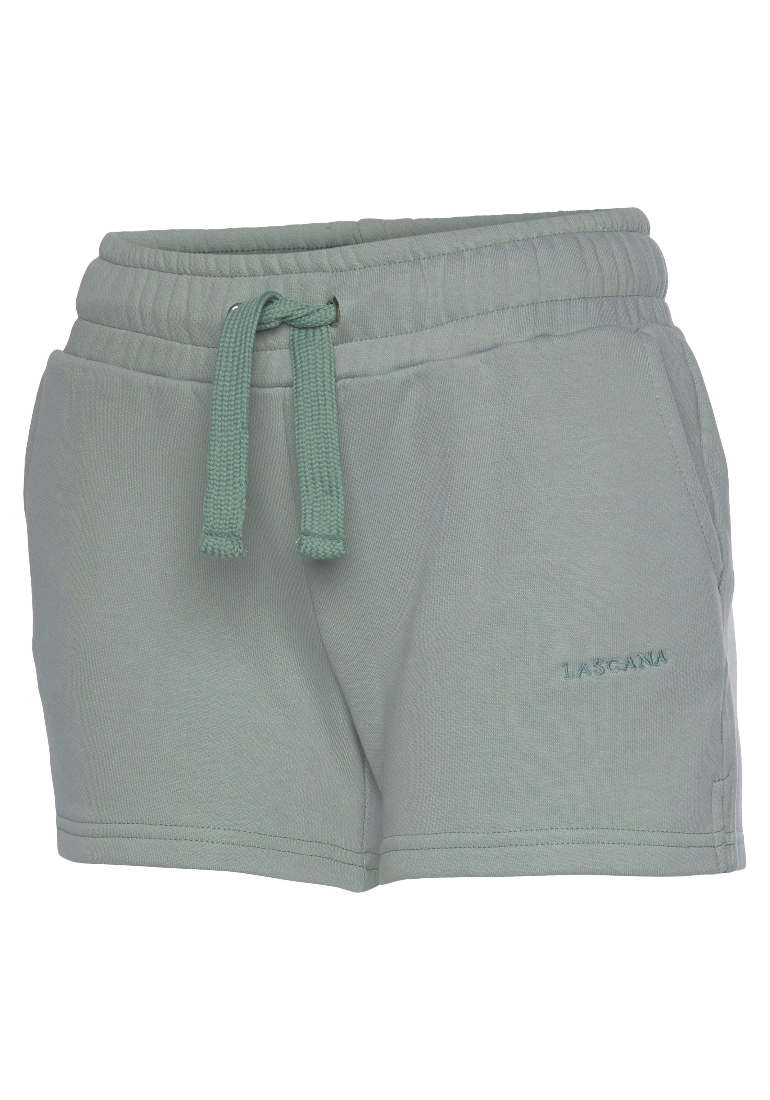 Lascana Sweatshort -lounge shorts van biologische katoen, loungewear