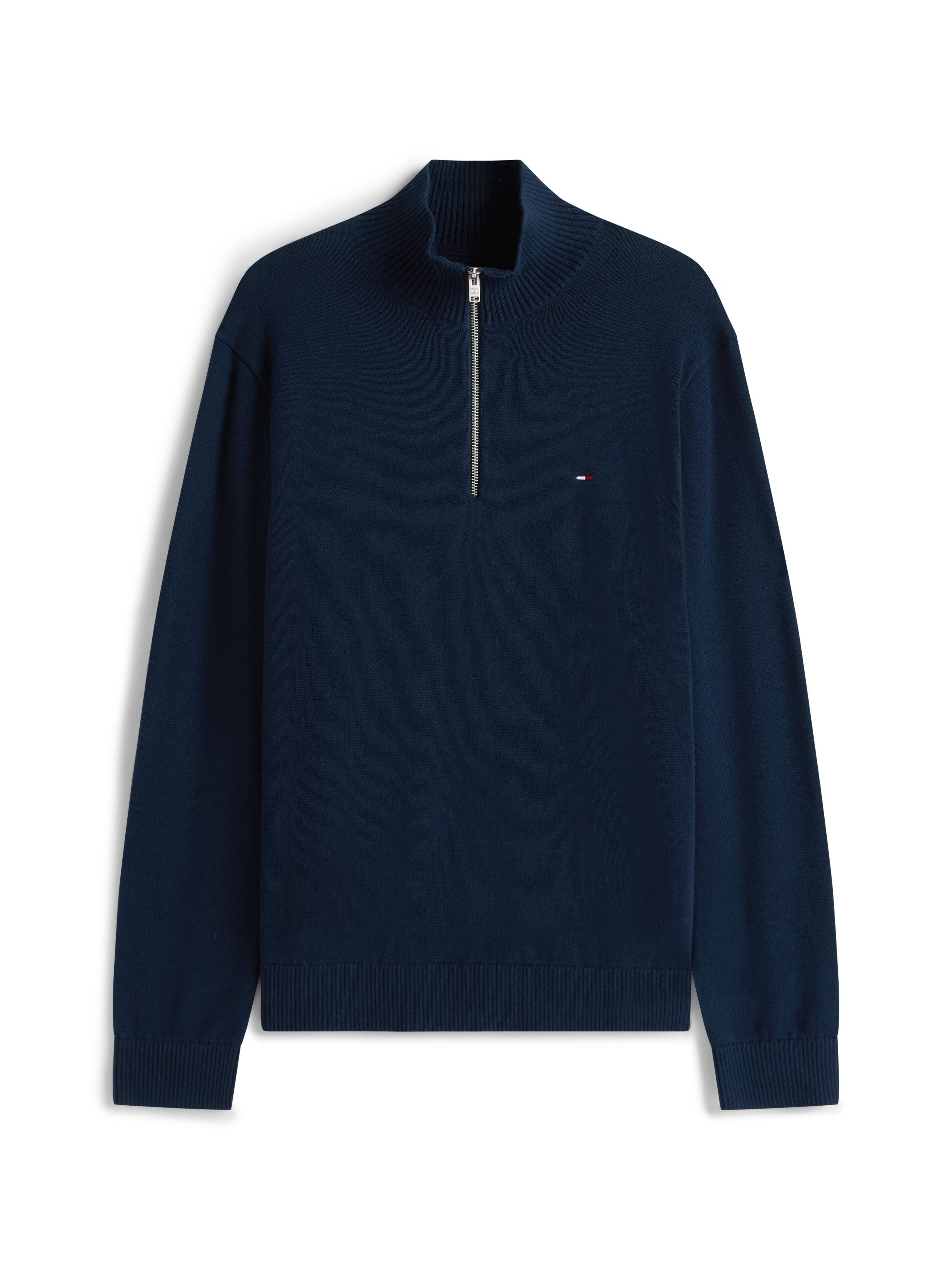 TOMMY JEANS Gebreide trui TJM SLM ESS LIGHT ¼ ZIP SWTR EXT