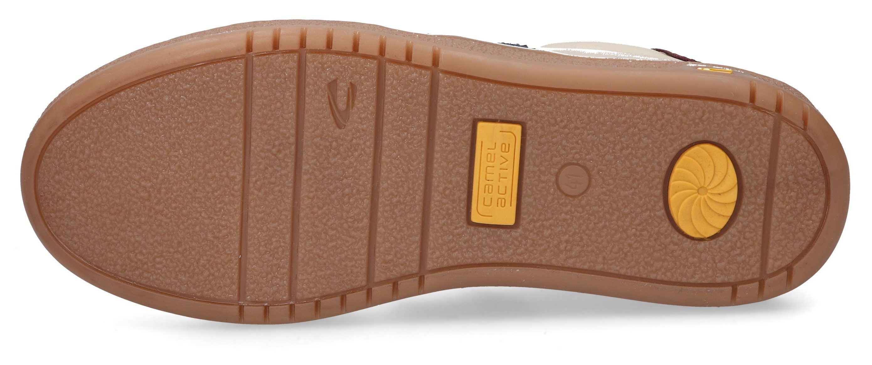 camel active Sneakers , veterschoen, retro sneaker, vrijetijdsschoen met logo-opdruk
