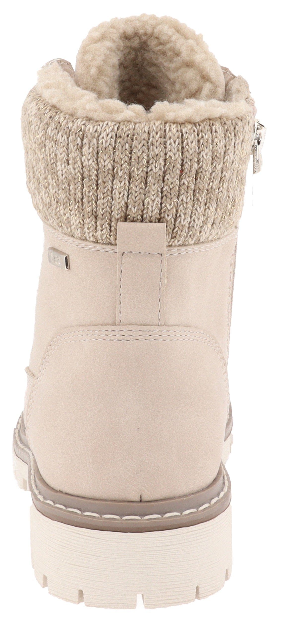Tom Tailor Hoge veterschoenen Winterboots met waterafstotende TEX, comfortbreedte G
