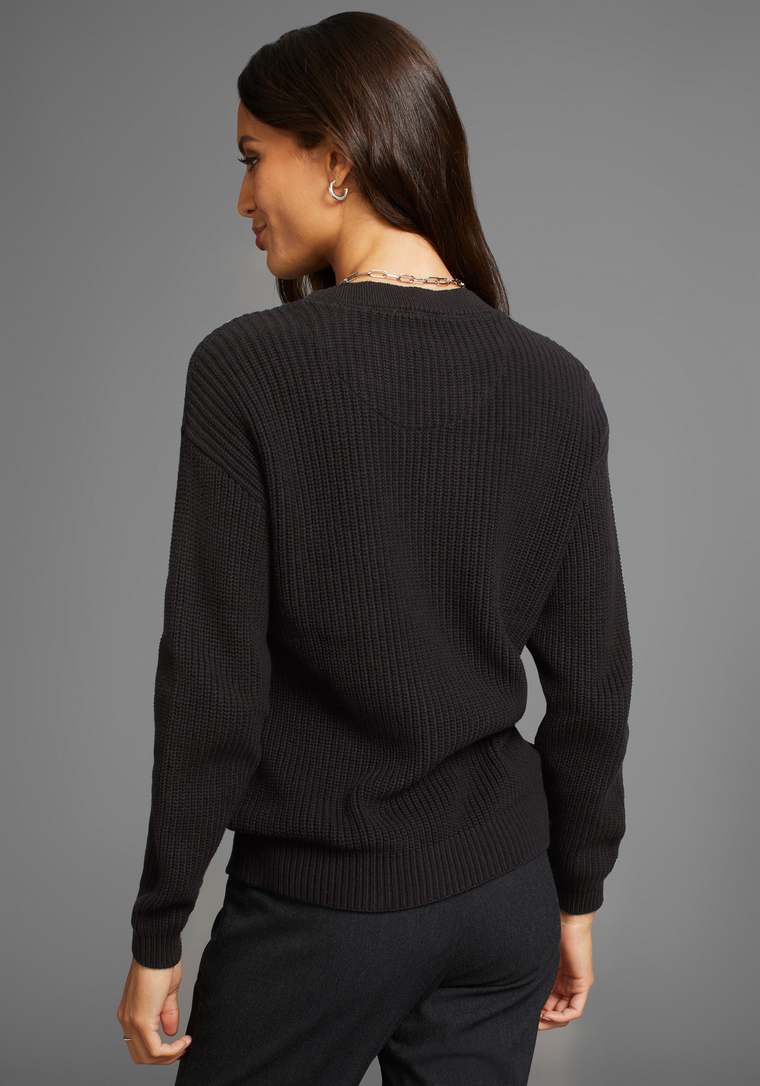 Laura Scott Trui met ronde hals CIRCULAR COLLECTION-GOTS gecertificeerd