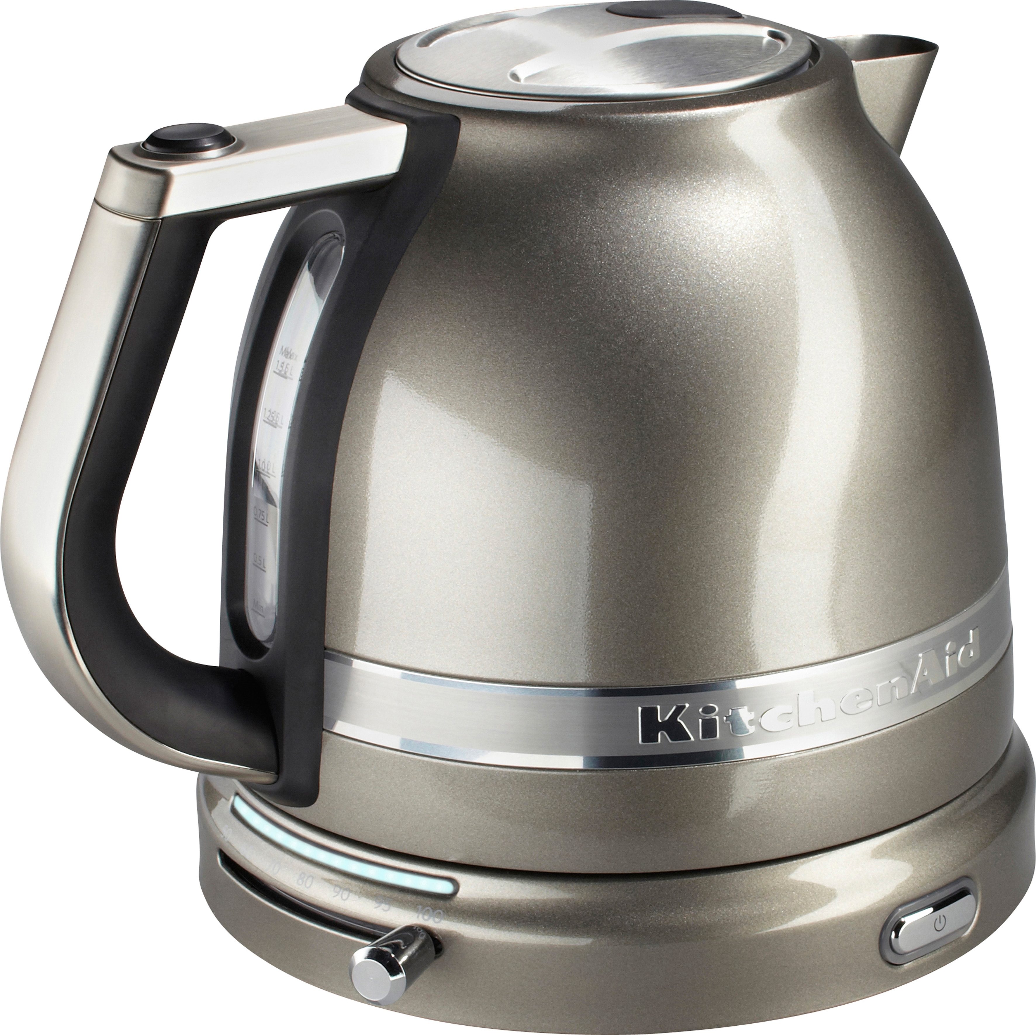 KitchenAid Waterkoker 5KEK1522EMS MEDALLION-ZILVER, 1,5 l