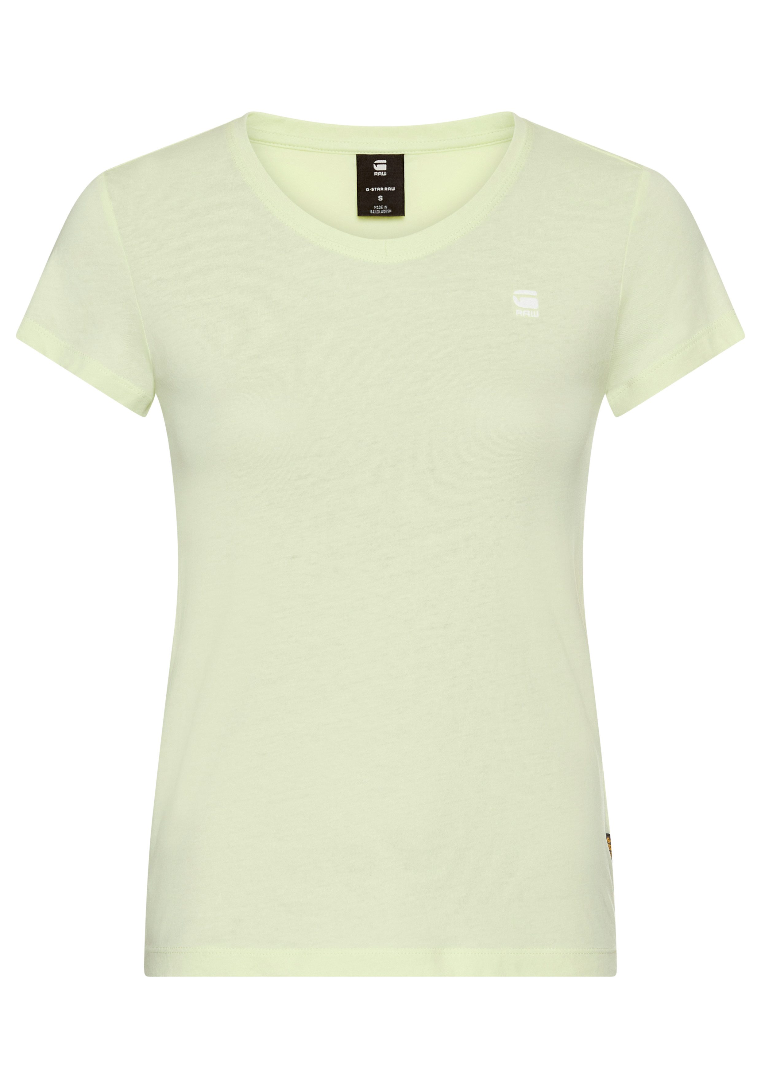 G-Star RAW Shirt met V-hals Eyben dames v-hals shirts maat M (38) groen