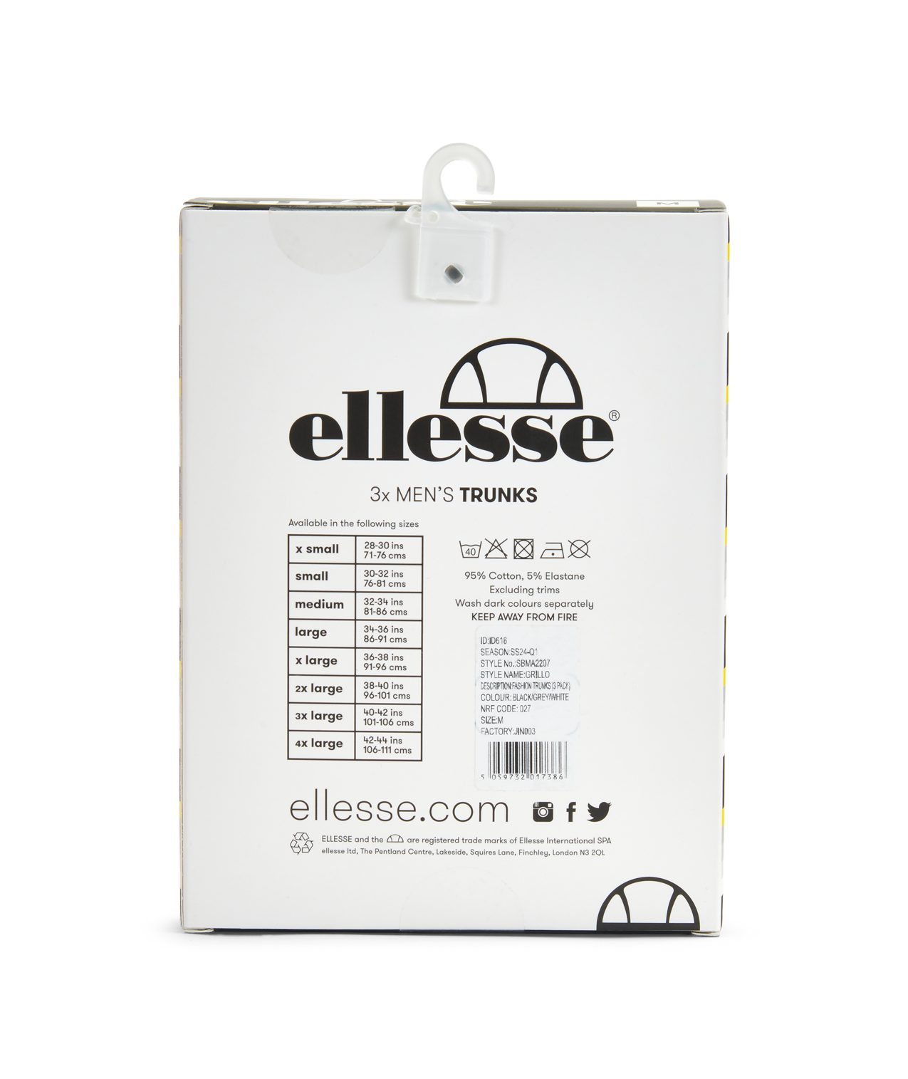 ellesse Boxershort GRILLO FASHION TRUNK