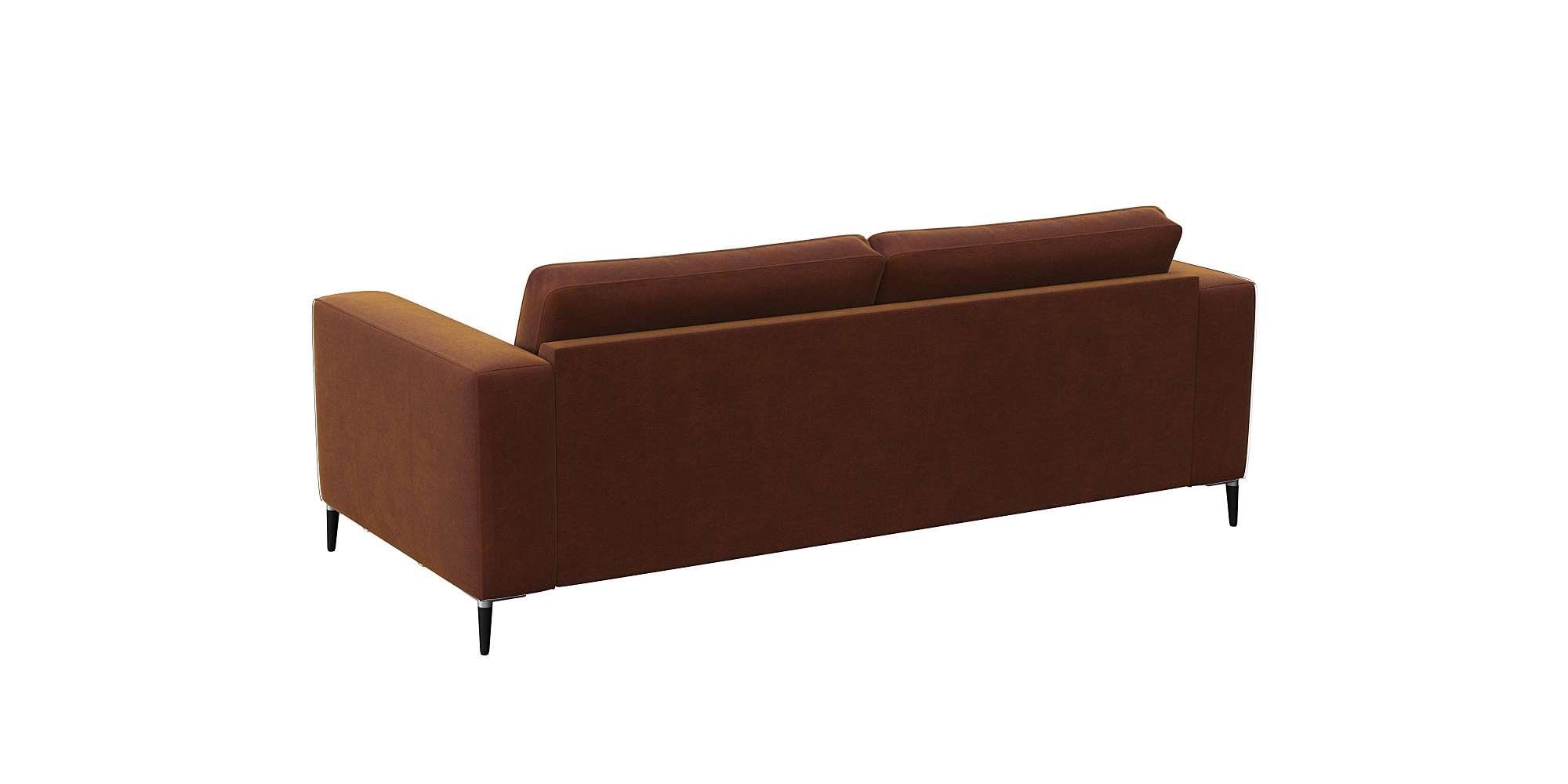 FLEXLUX 2,5-zitsbank Fiore, super comfortabel zitcomfort door koudschuim in de zitting