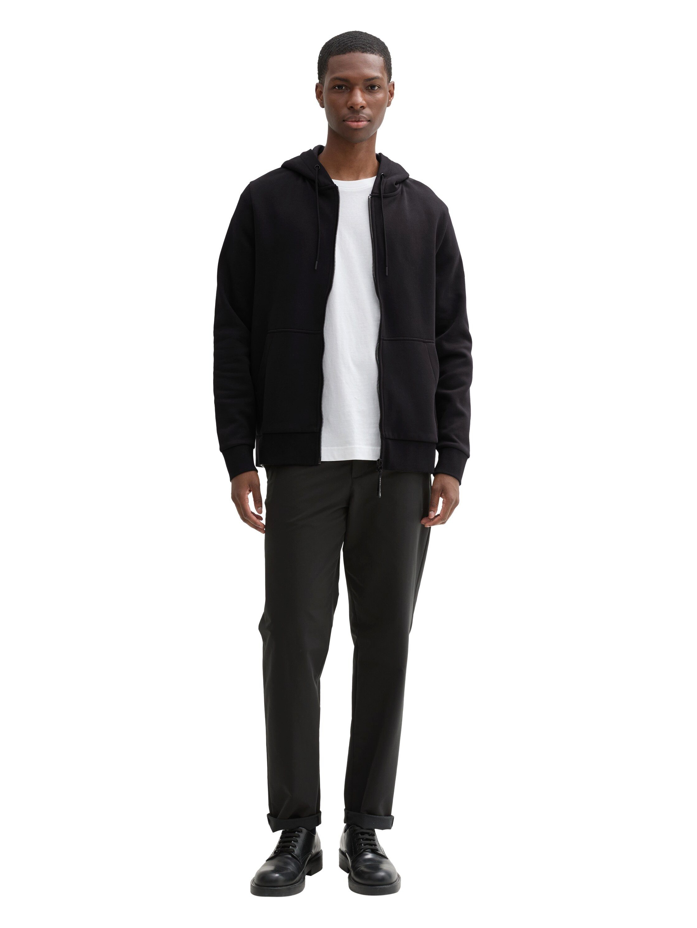Tom Tailor Capuchonsweatvest met een capuchon