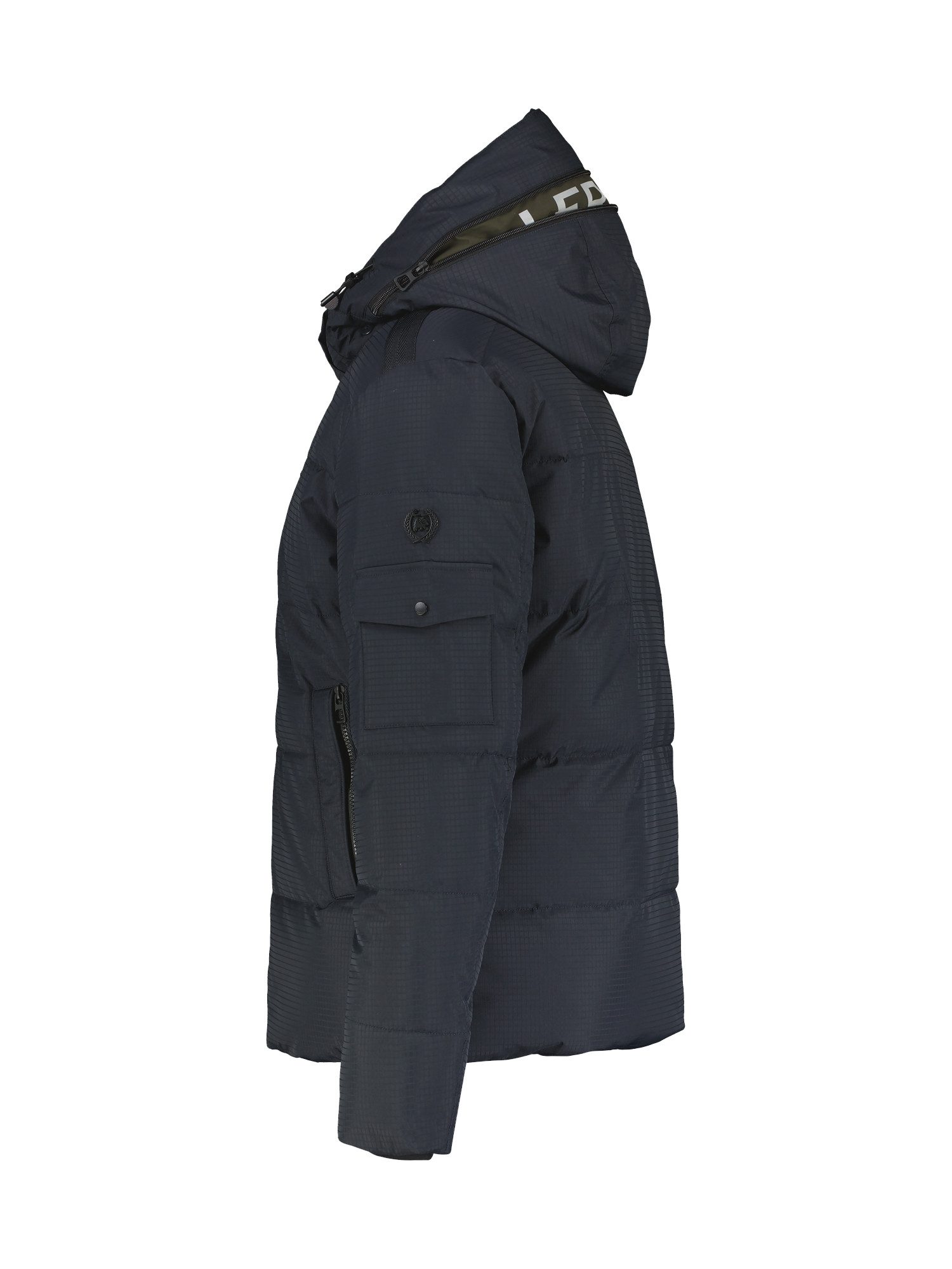 Lerros Gewatteerde jas LERROS gevoerde gewatteerde blouson met afneembare capuchon