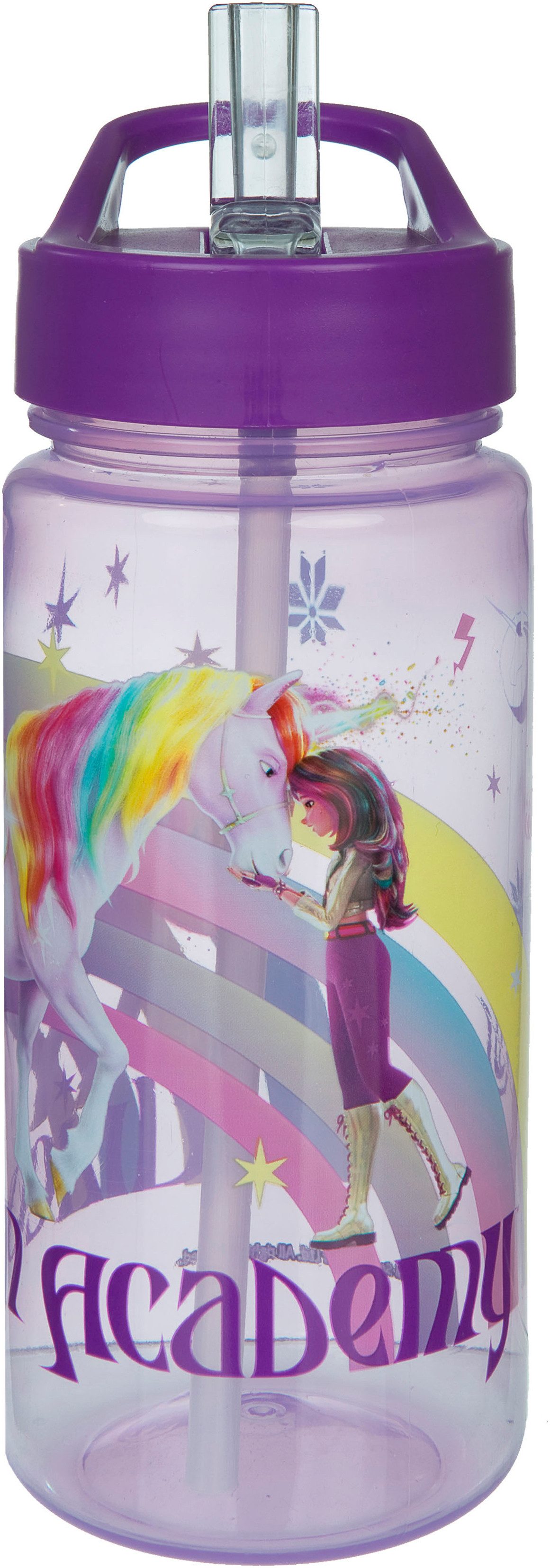 Scooli Lunchbox Broodtrommel + Fles, Unicorn Academy (2-delig)