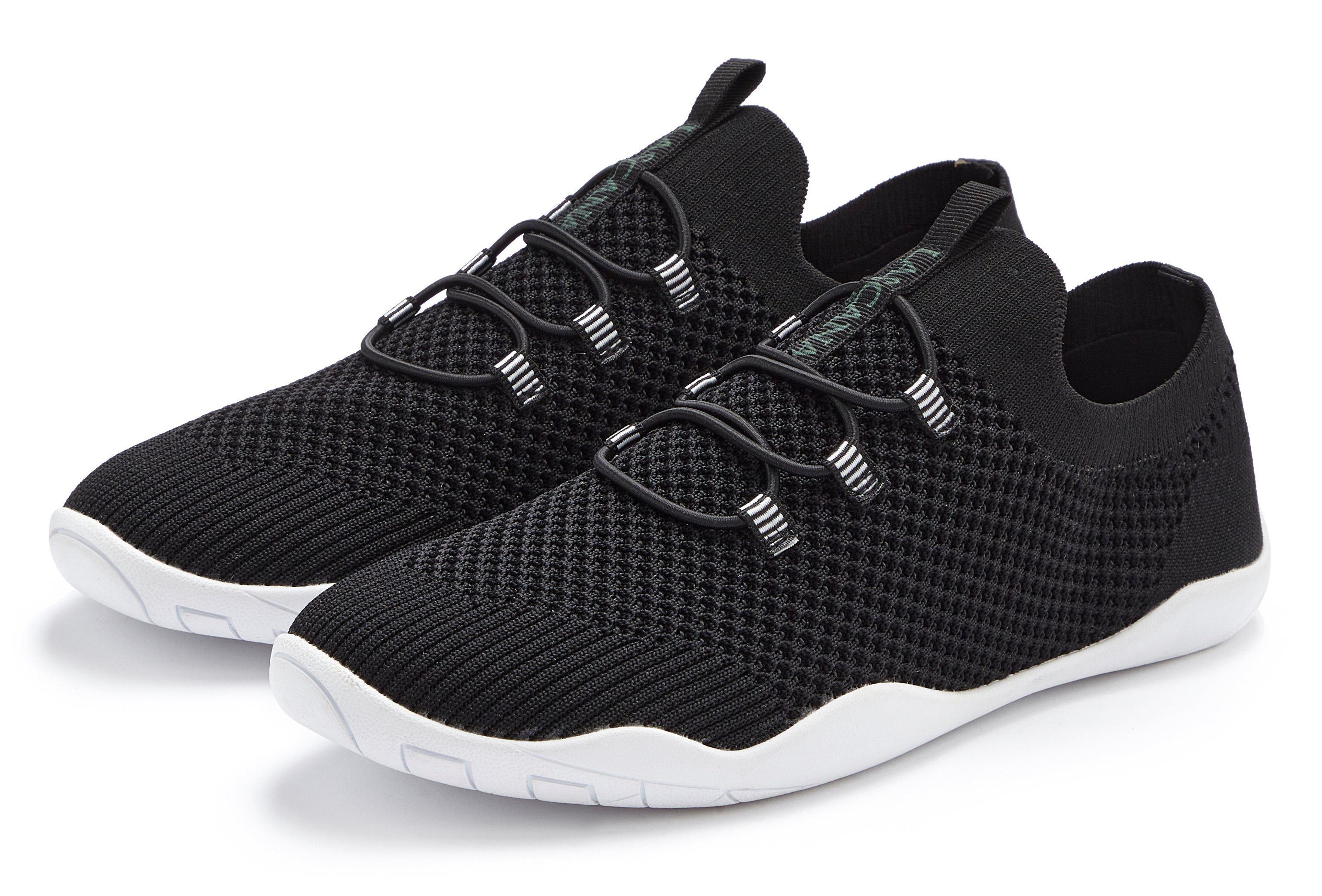 Lascana Sneakers Vrijetijdsschoen, slipper, slip-on sneaker unisex VEGAN