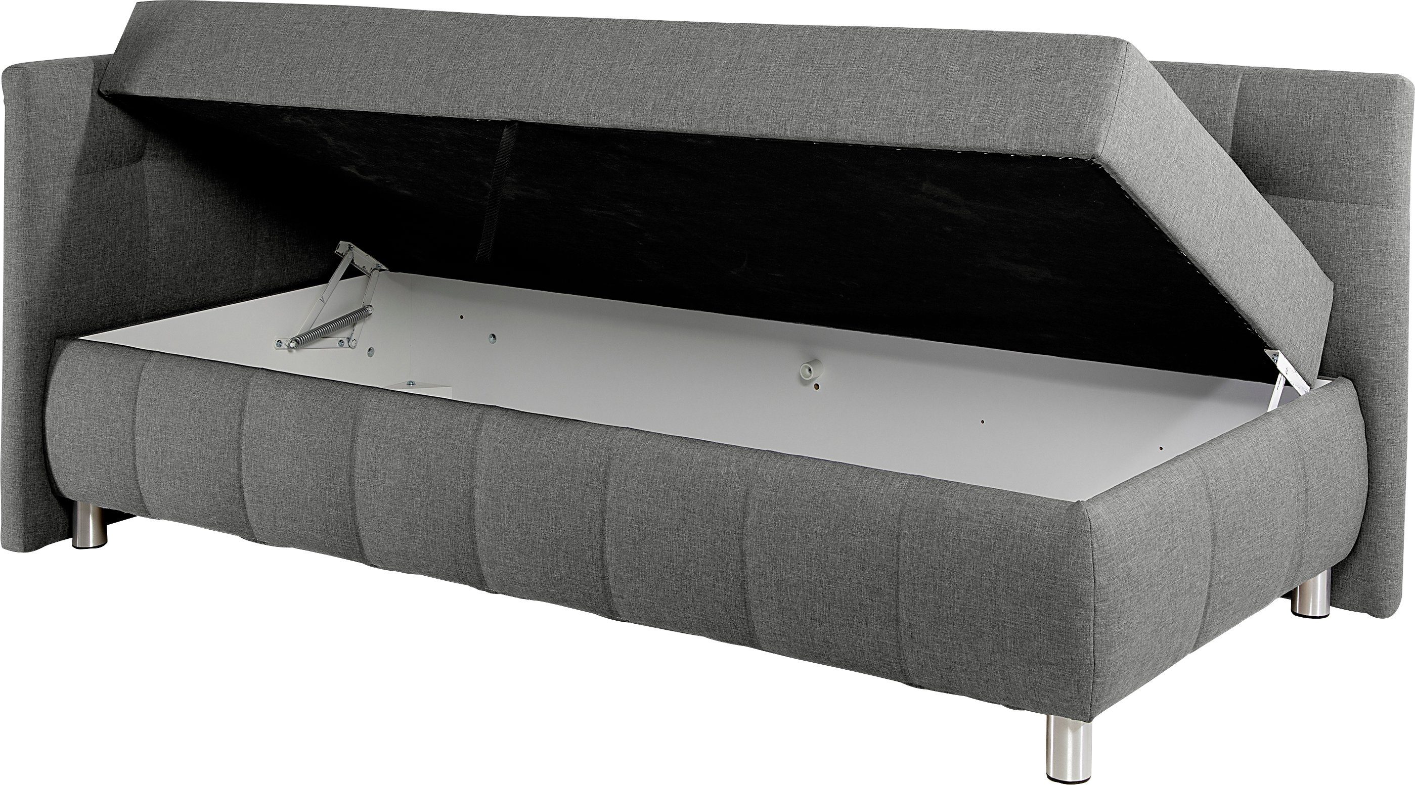 Maintal Bed Malea met bedkist, in 3 breedten, binnenvering- of bonell-matras ter keuze