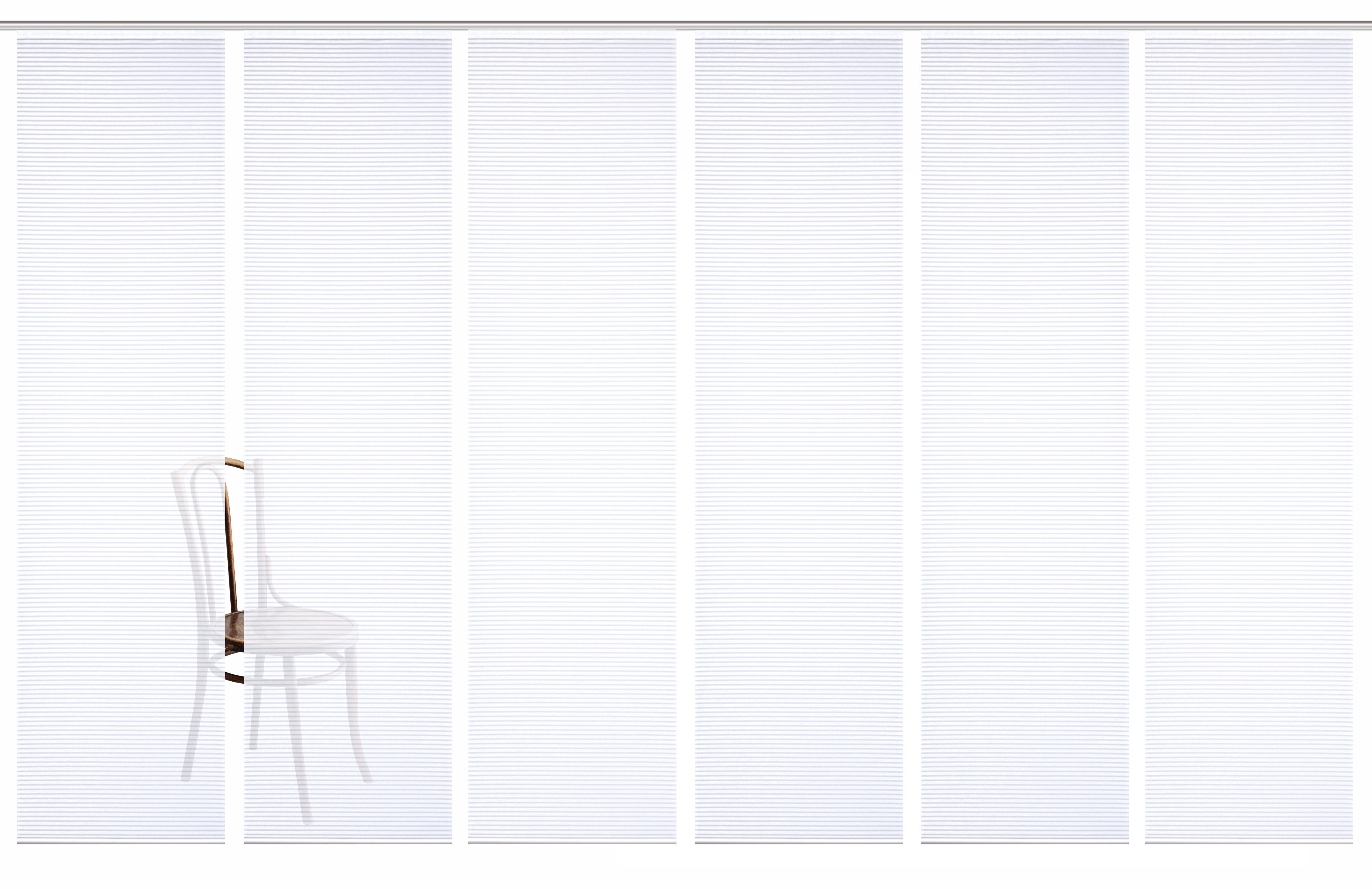HOME in green Paneelgordijn ROMOLUS SET DIGITALE PRINT, BAMBOELOOK GERECYCLED (6 stuks)