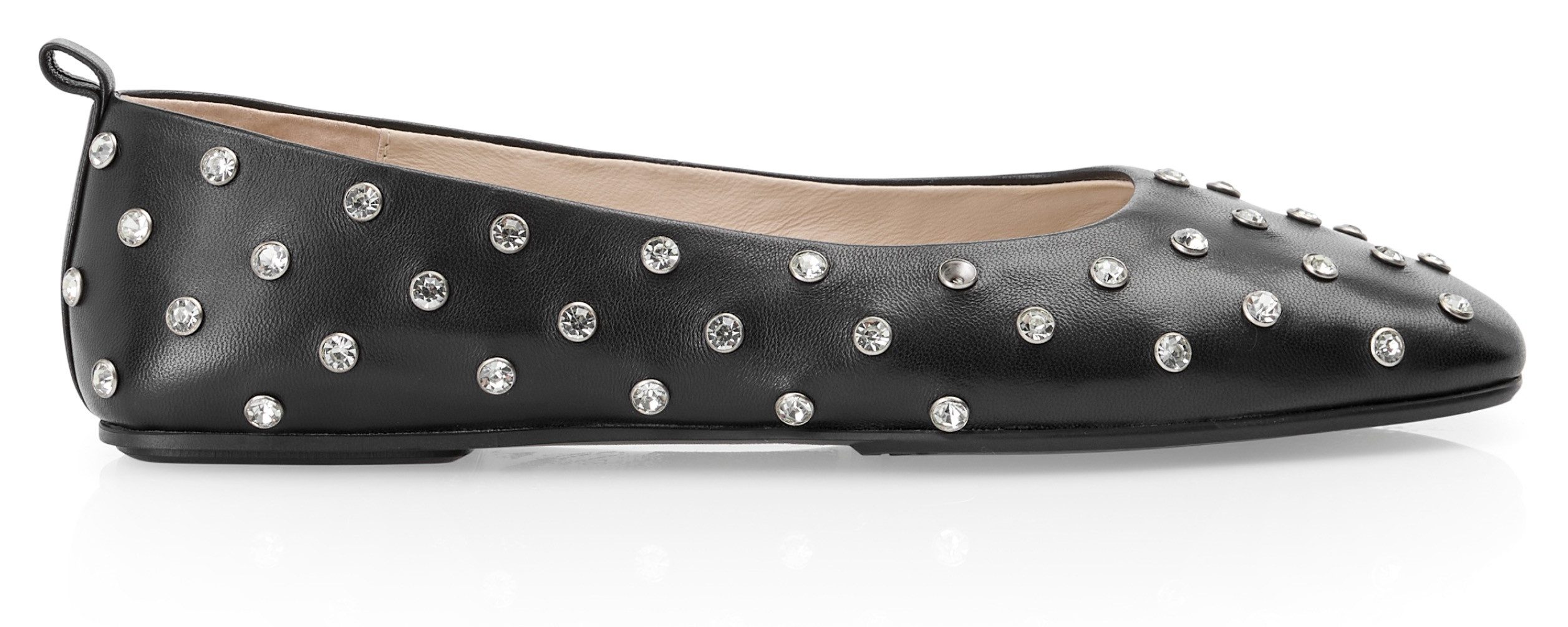 Marc Cain Ballerina's , flats, loafer, slipper bezet met glinstersteentjes