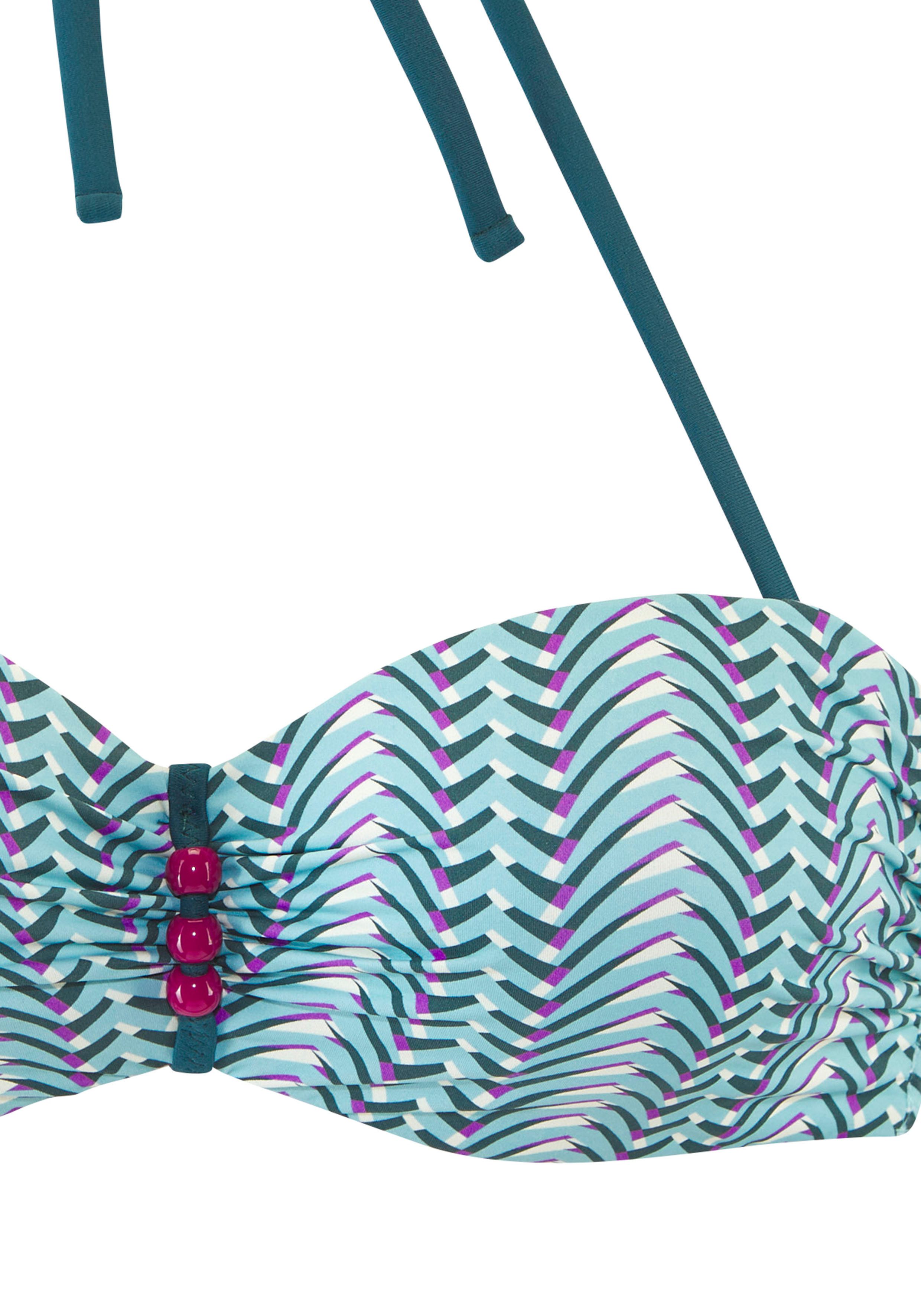 Vivance Beugelbikini in bandeaumodel met sierkraaltjes