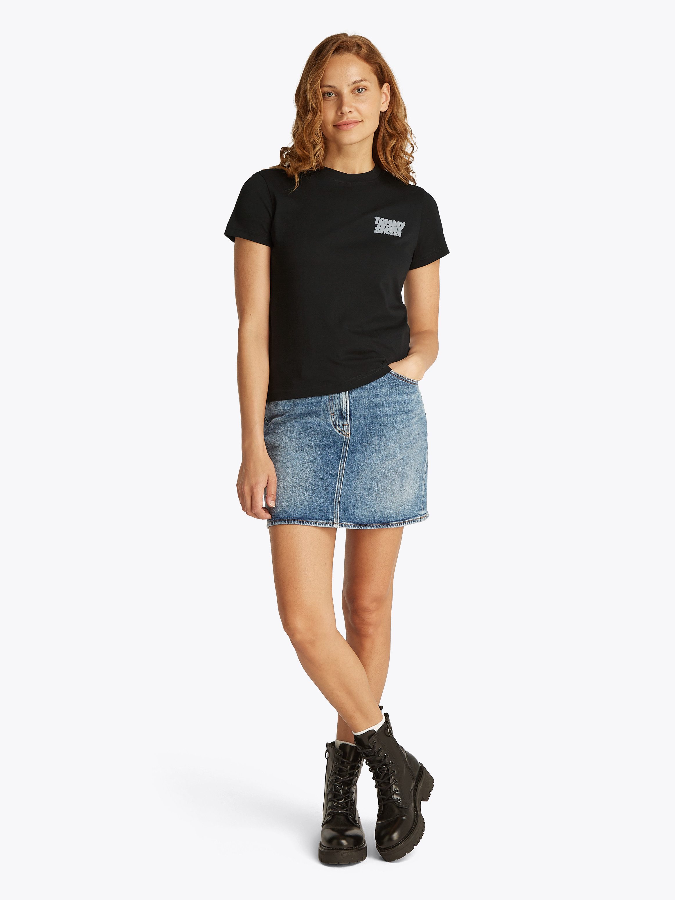 TOMMY JEANS T-shirt TJW REG TJ BUBBLE TEE