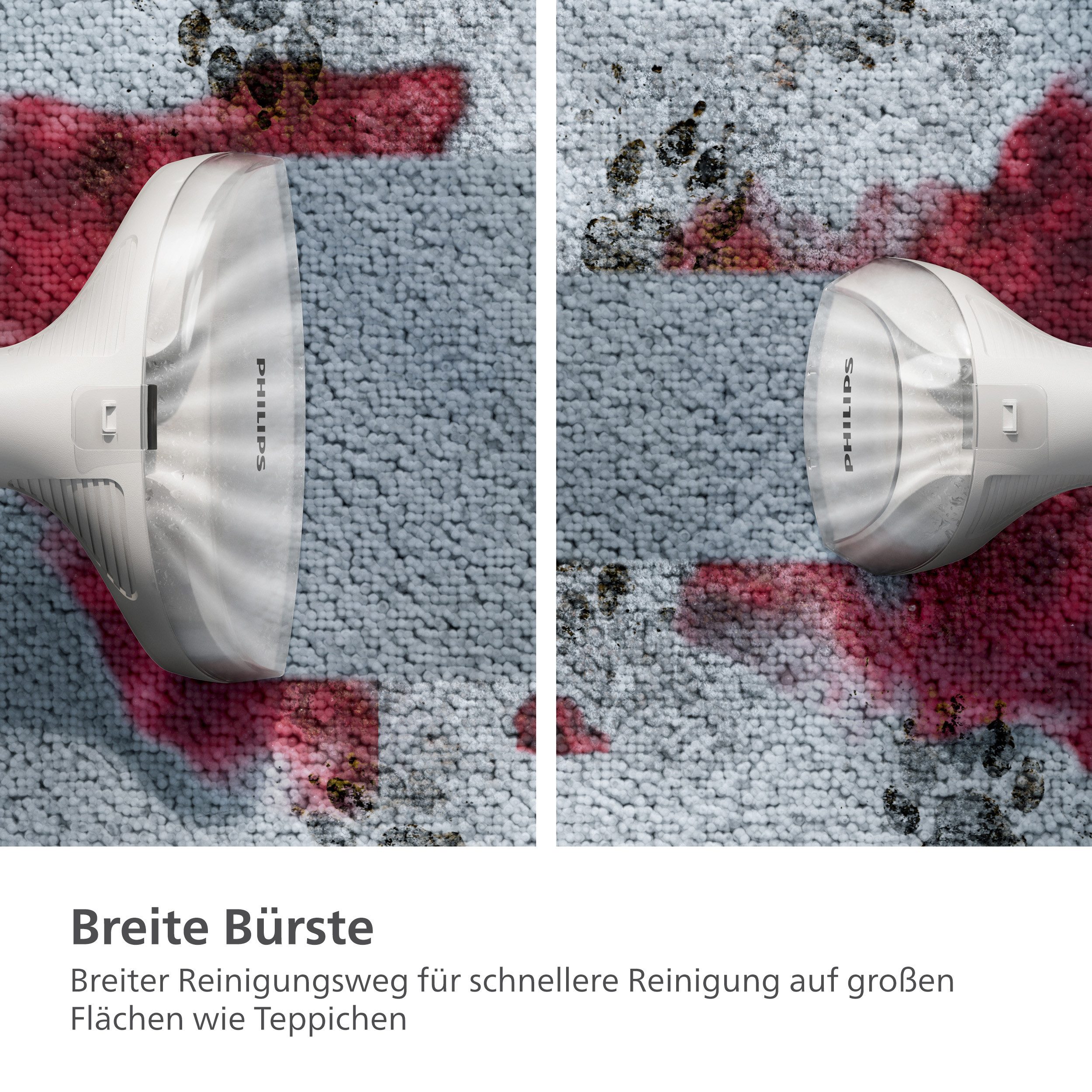 Philips Waszuiger XW3193/11 3000 Series mit 2 Bürsten unterschiedlicher Größe
