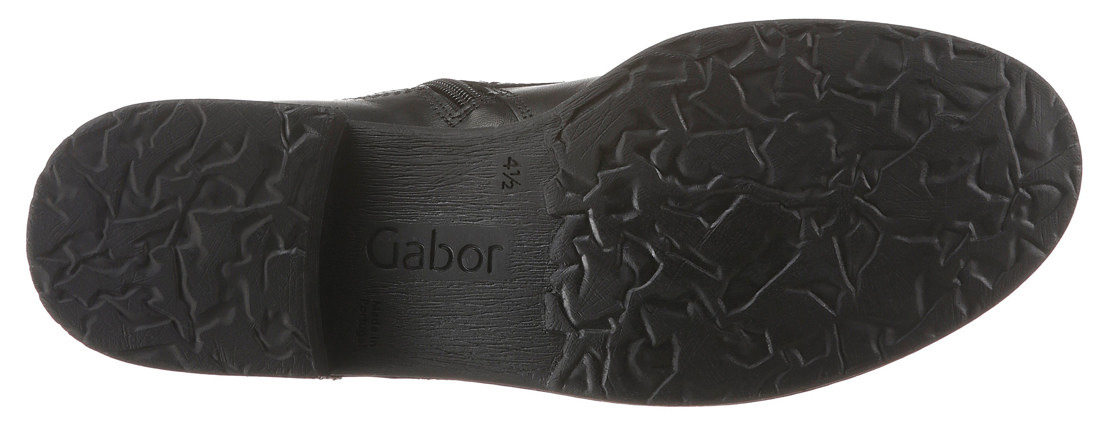 Gabor Veterlaarsjes , blokhak, veterschoenen, business schoen met best fitting uitrusting