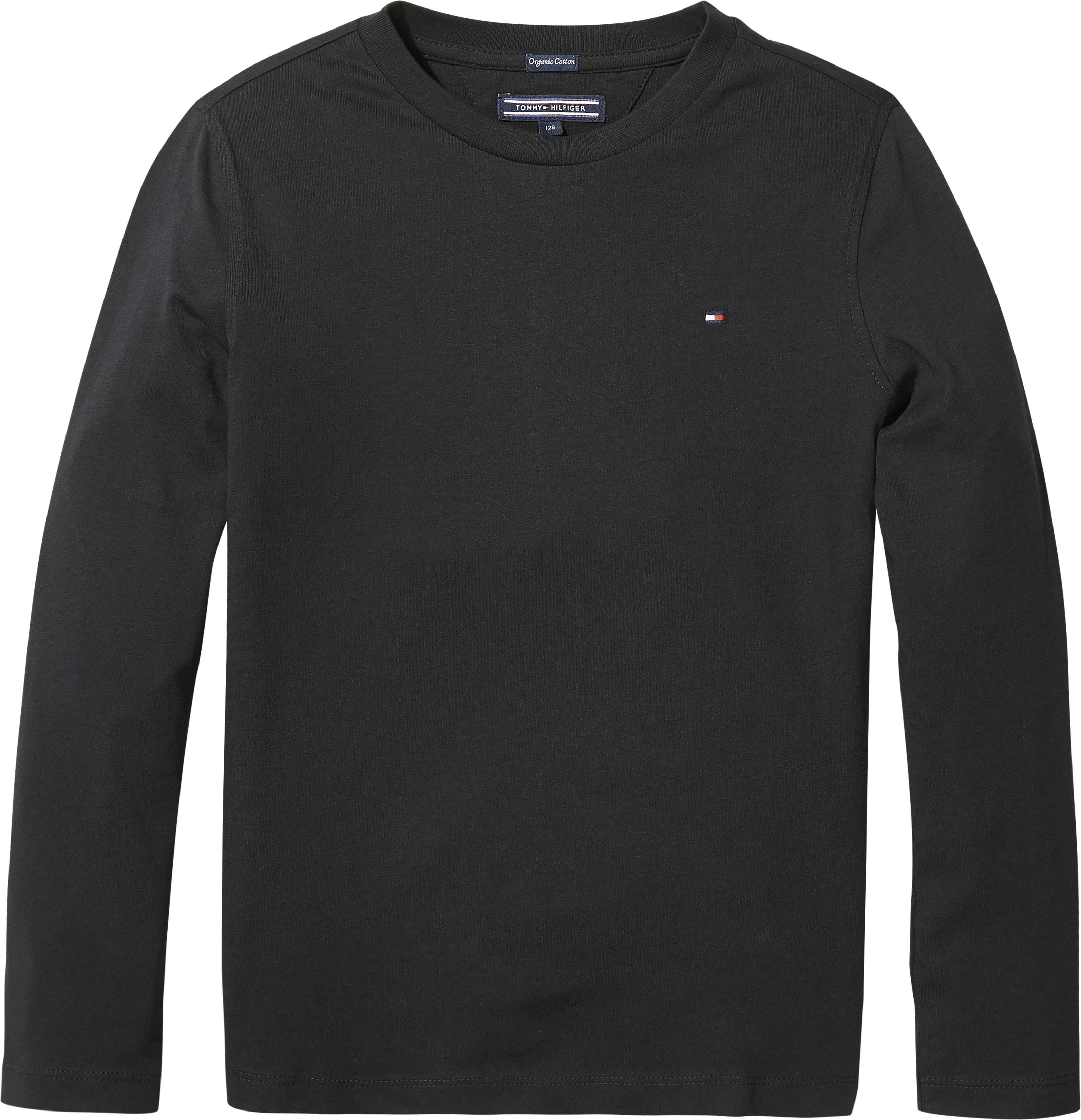 Tommy Hilfiger Shirt met lange mouwen BOYS BASIC CN KNIT L/S